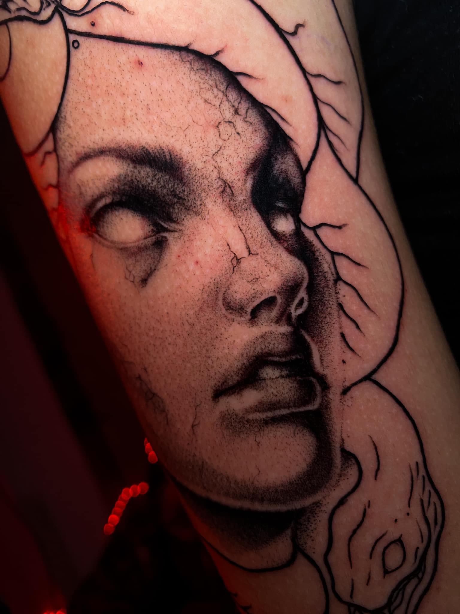Tattoo work by Julieta Simonette