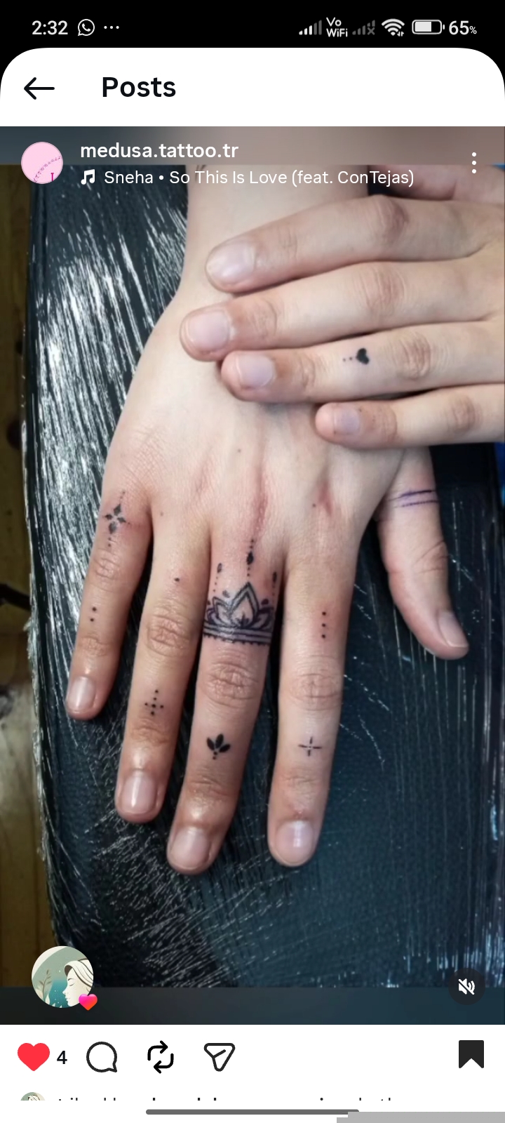 Tattoo work by Sarah Hami