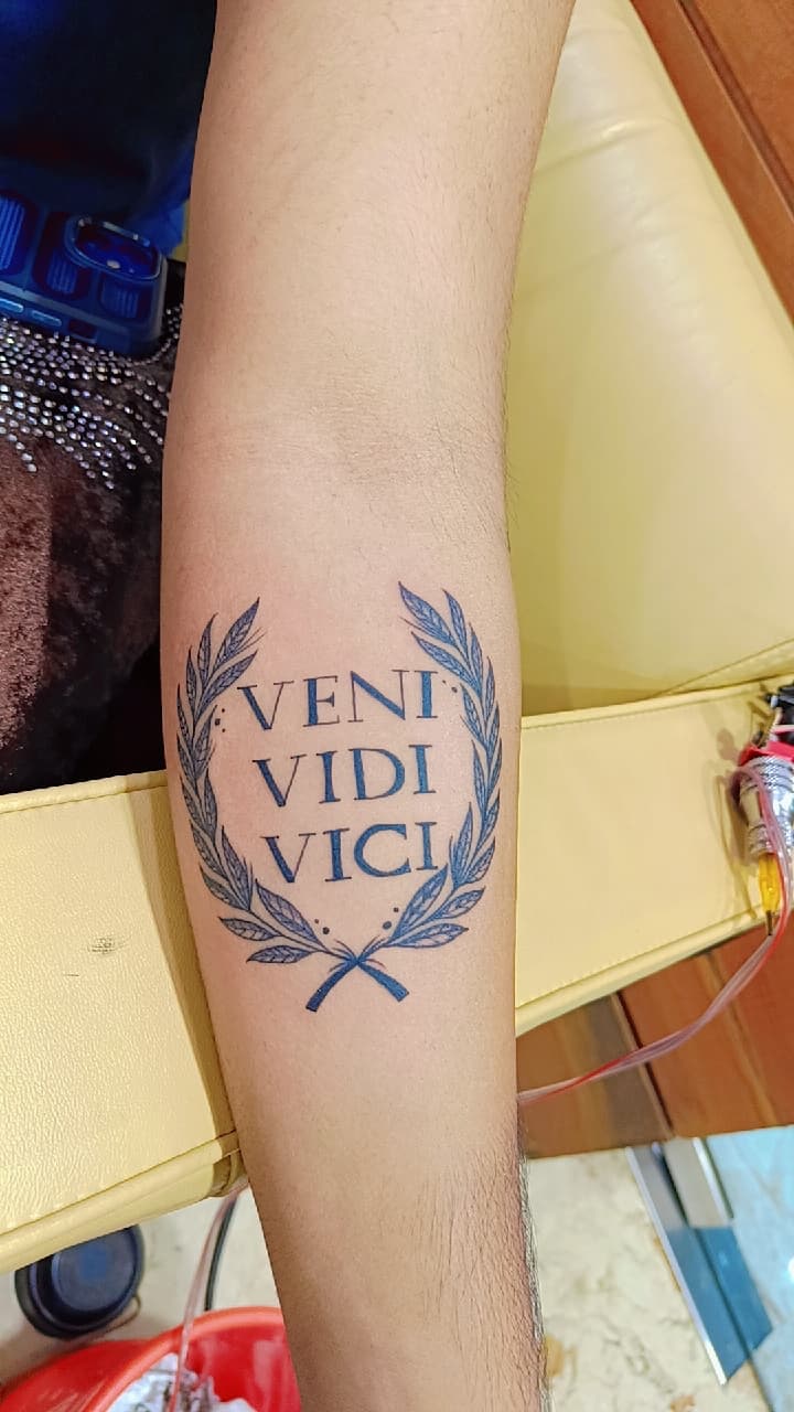 Tattoo work by Aman Khalsa