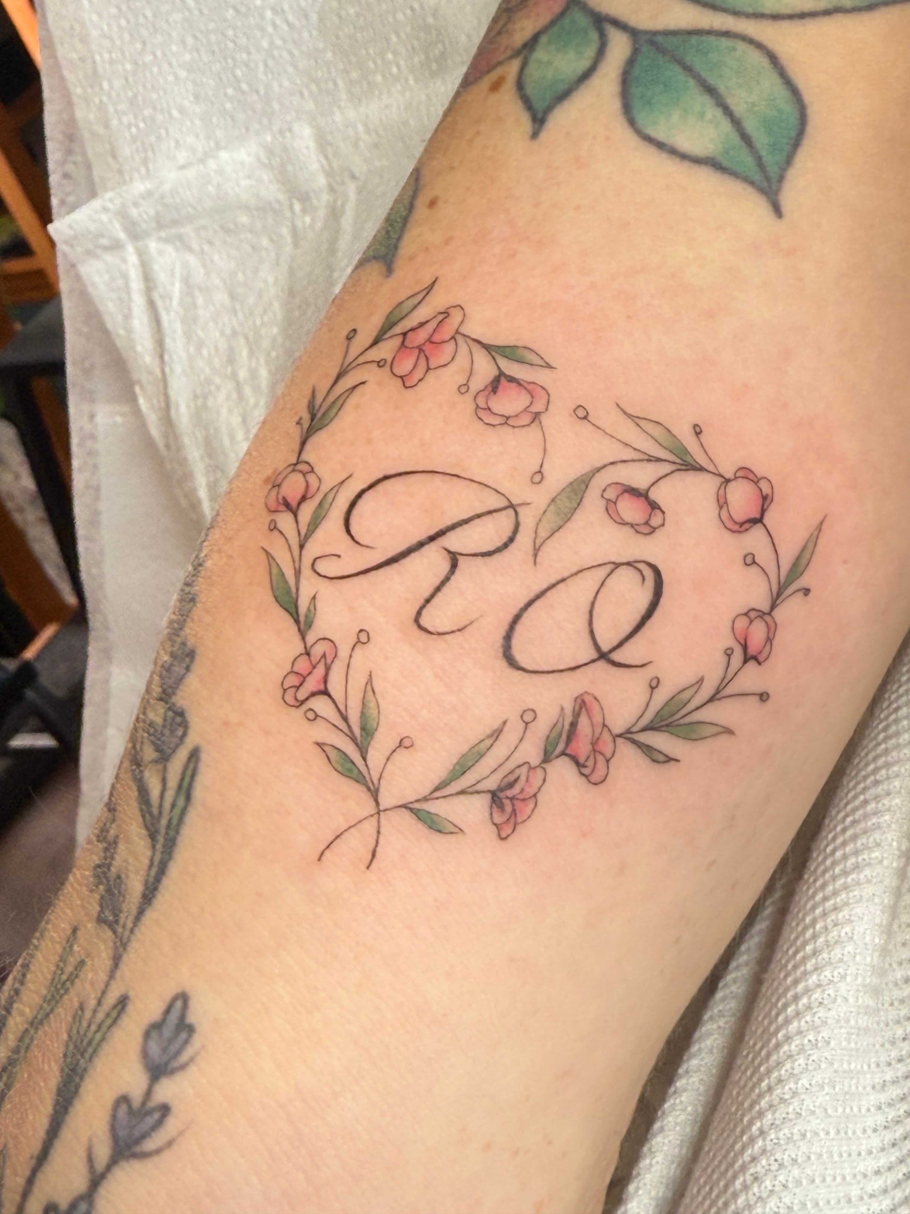 Tattoo work by Mo Schreffler