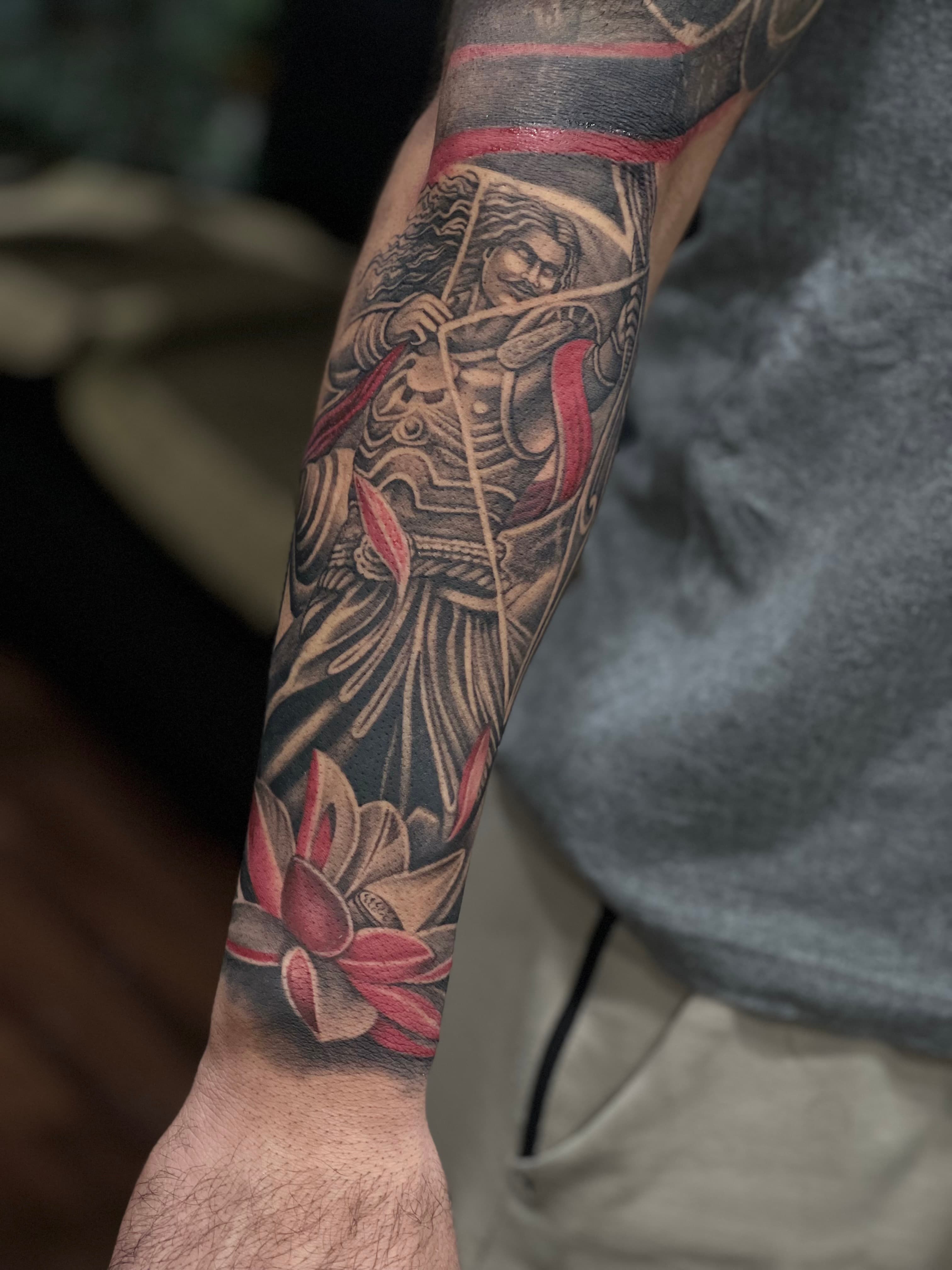 Tattoo work by Paresh Solanki