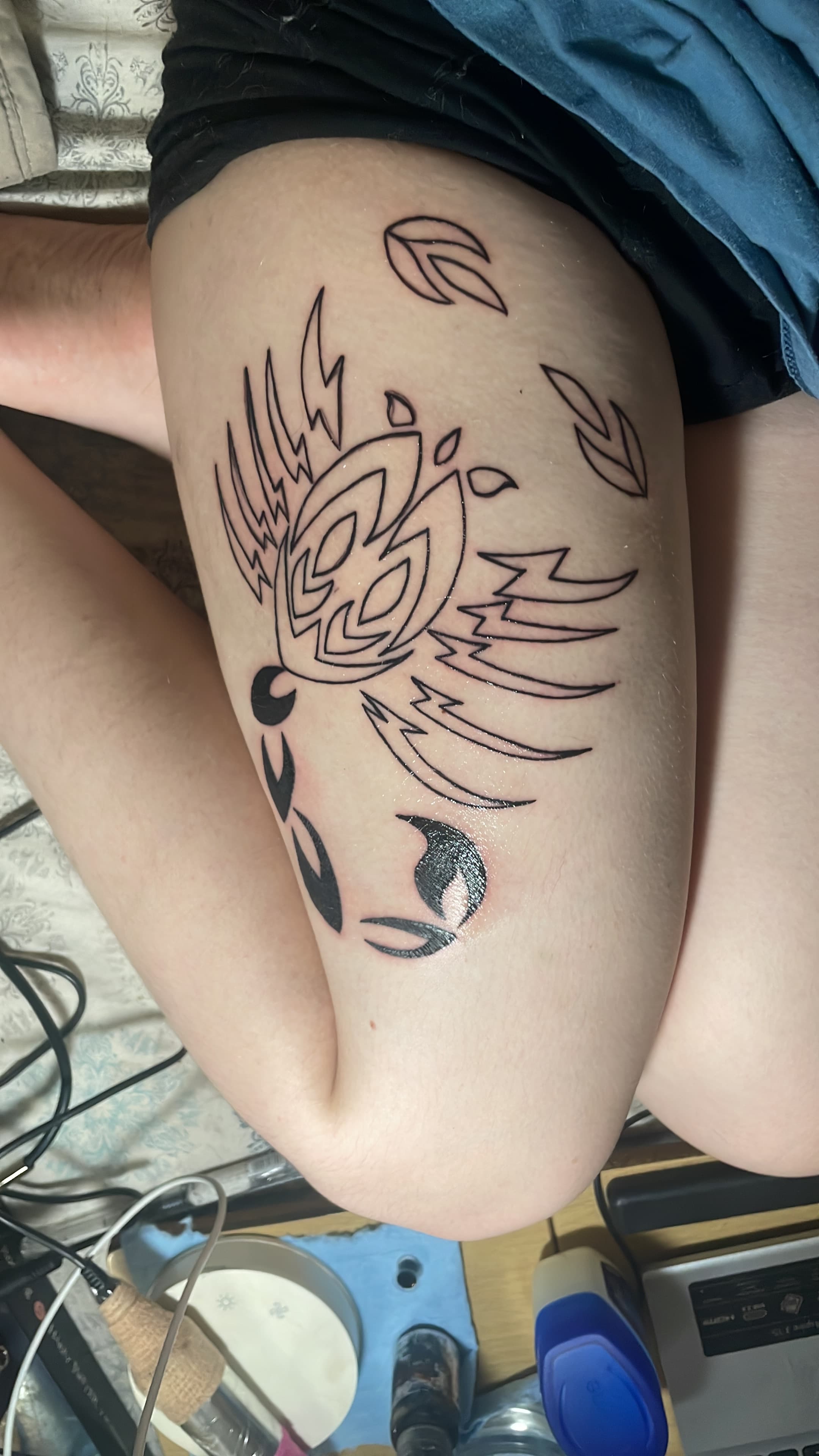 Tattoo work by Raquel Mora Micher