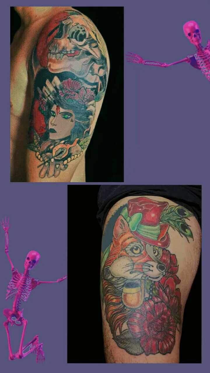 Tattoo work by prey montecer