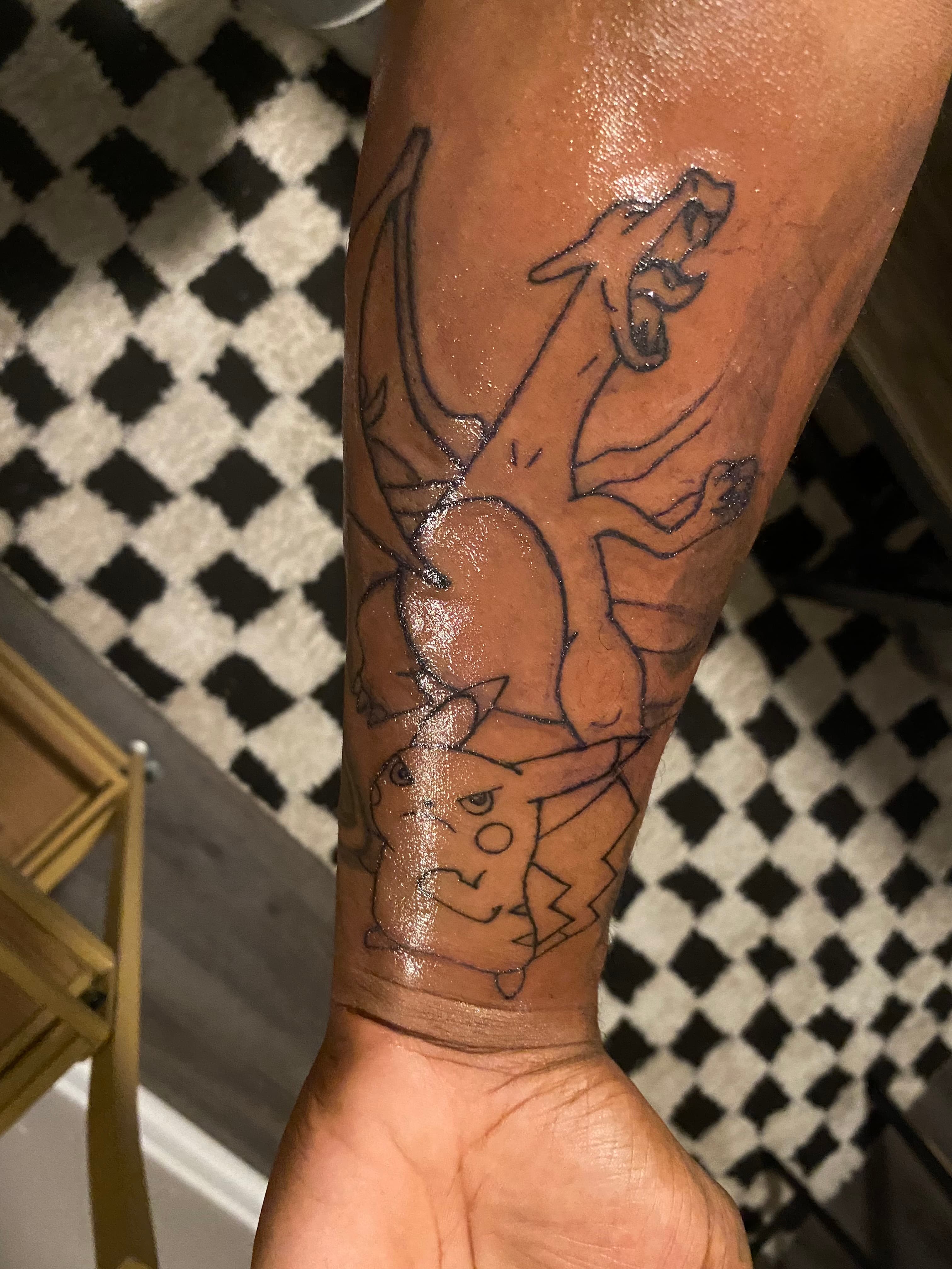Tattoo work by Alonzo H