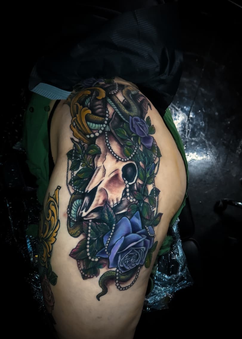 Tattoo work by Lilya V