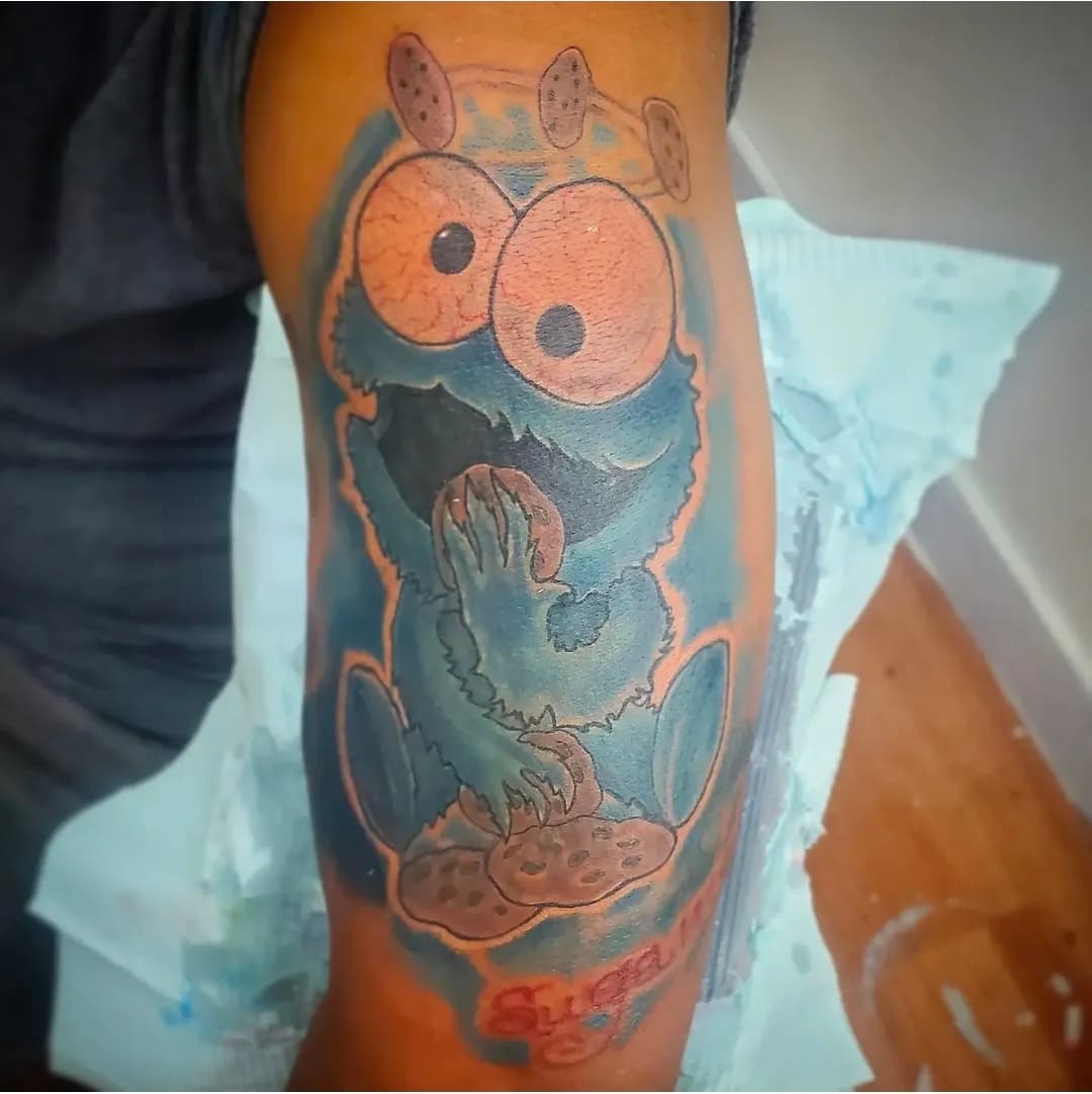 Tattoo work by Harold Collier
