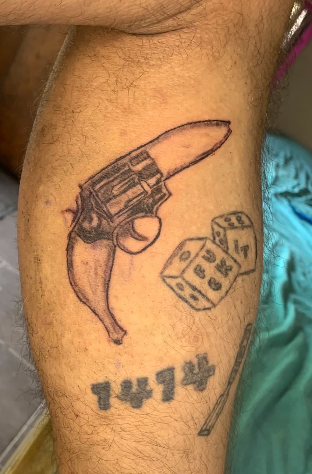 Tattoo work by Felix Wolf