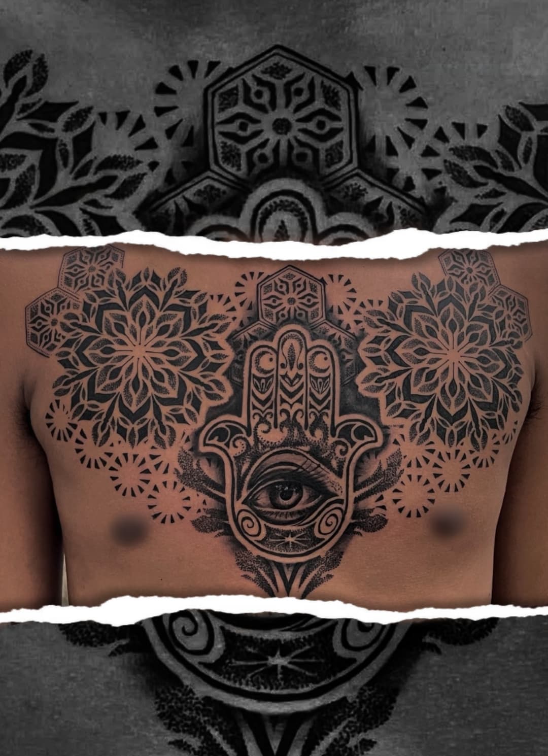 Tattoo work by Reidel Santos