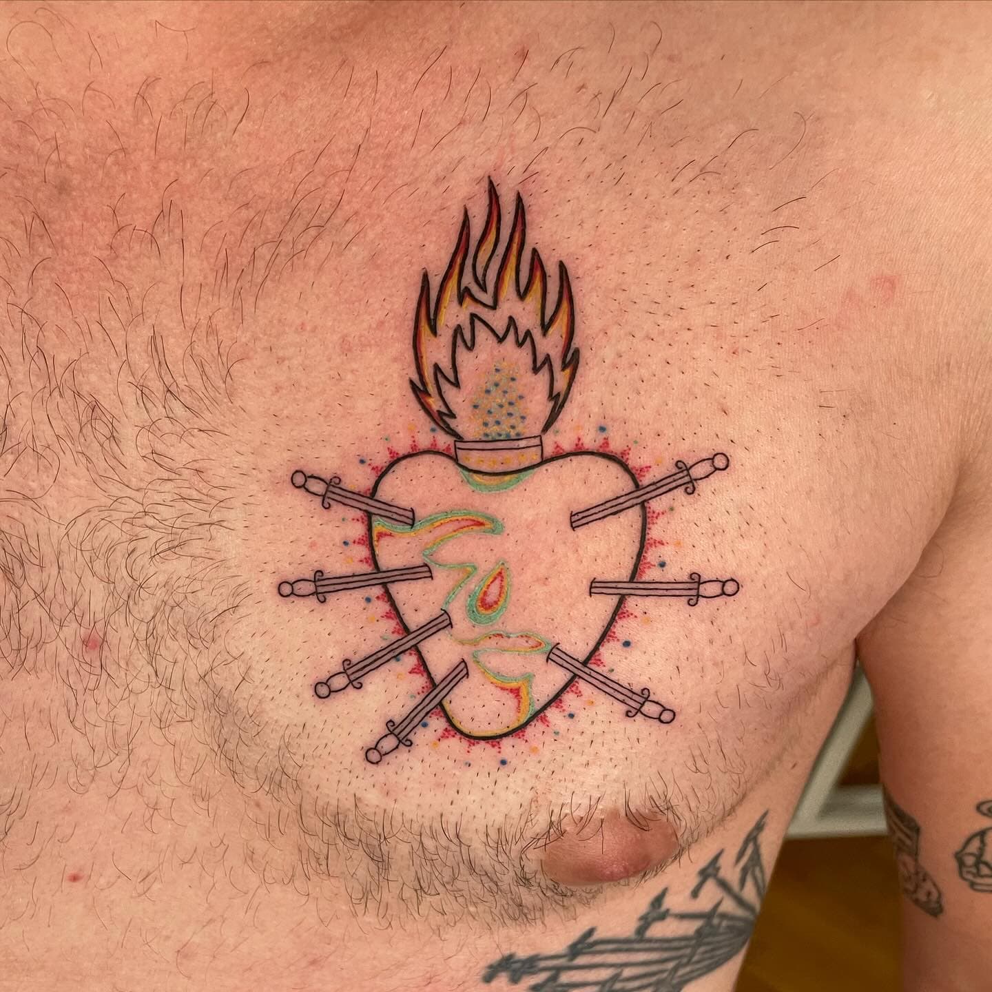 Tattoo work by Kitti K