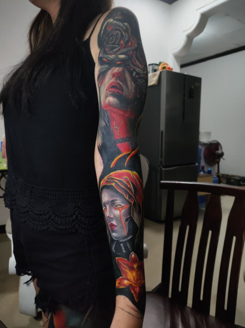 Tattoo work by Jan Dave G