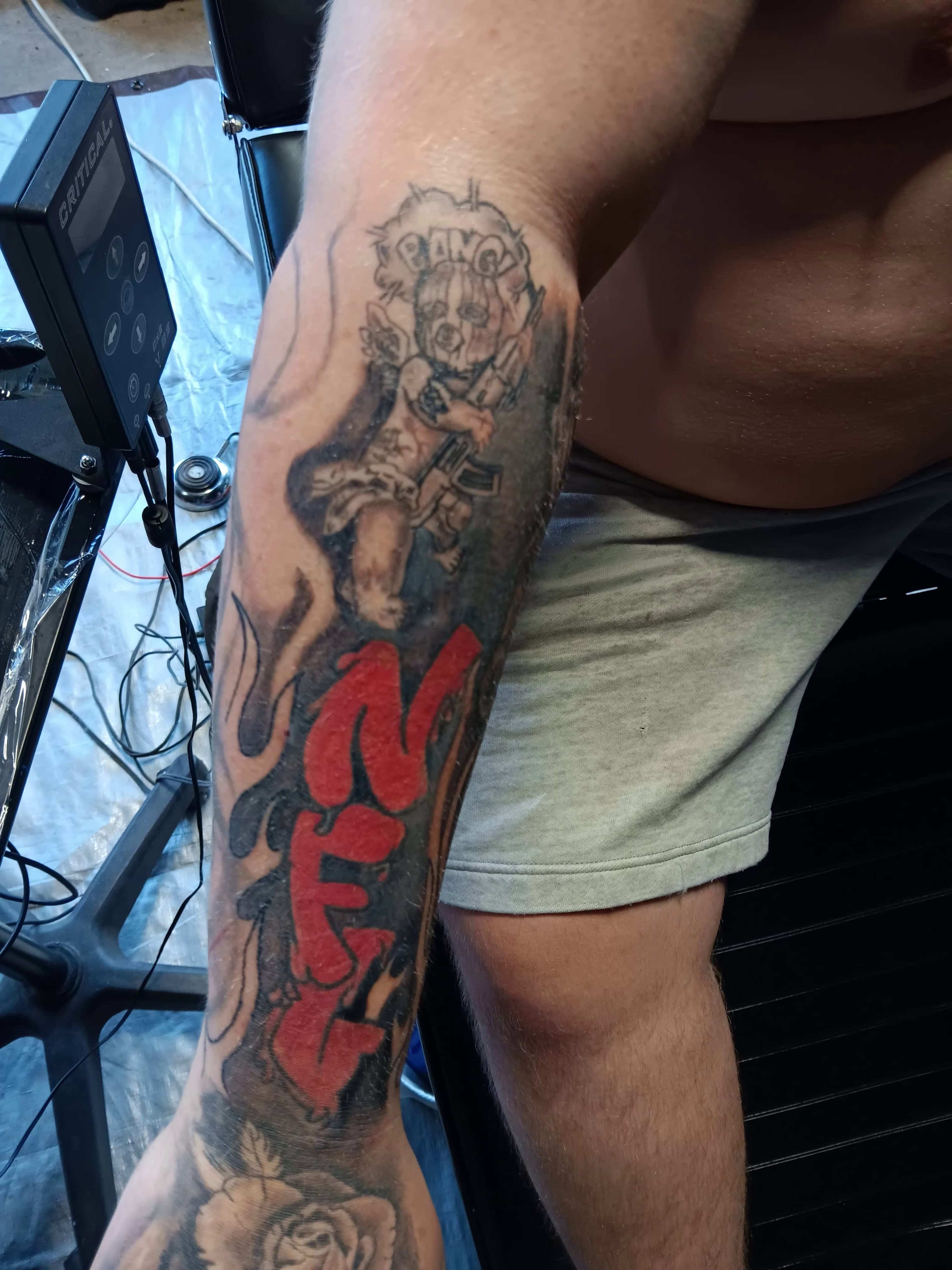 Tattoo work by Tattoos By M