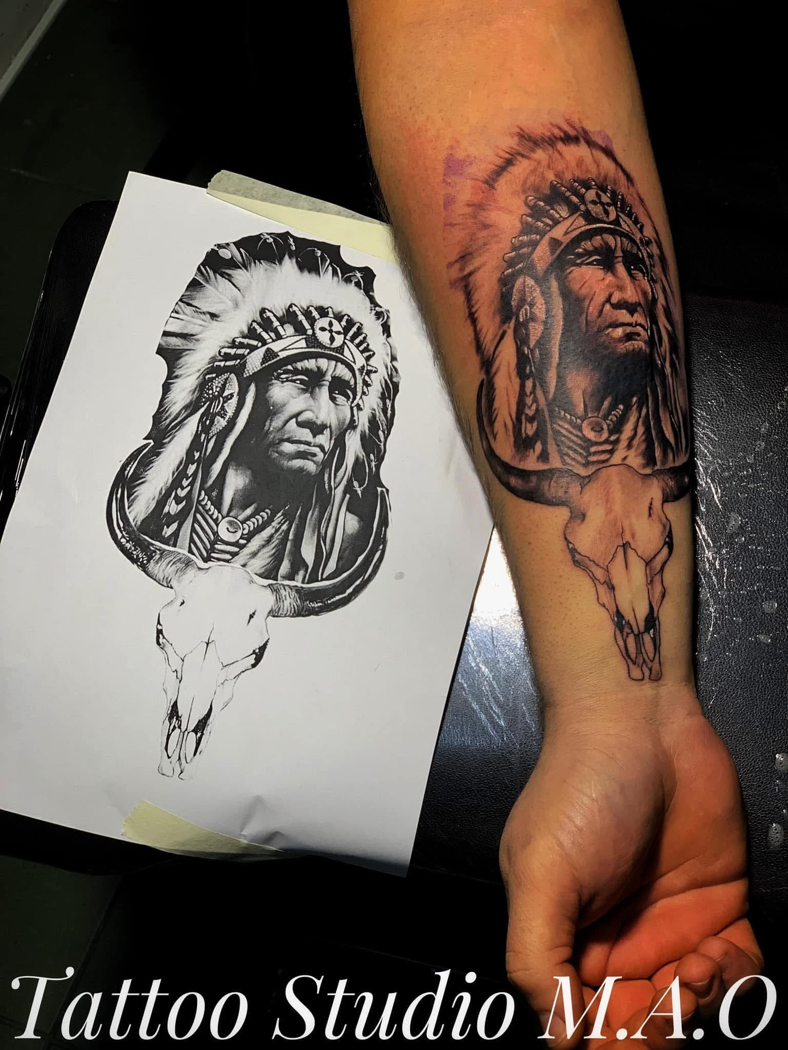 Tattoo work by Leoca A