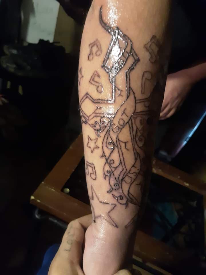 Tattoo work by Dakota G