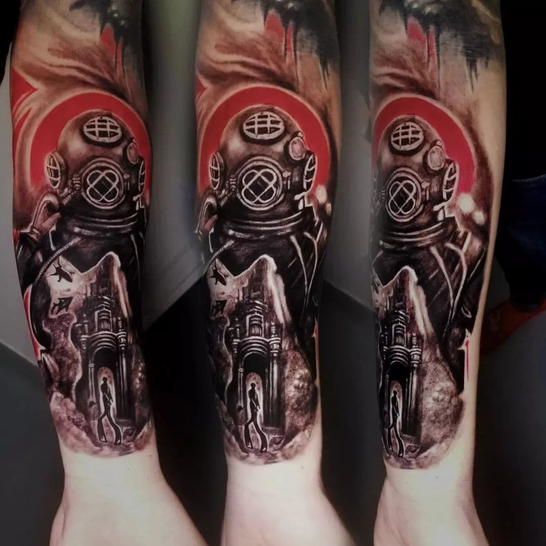Tattoo work by Kostas F