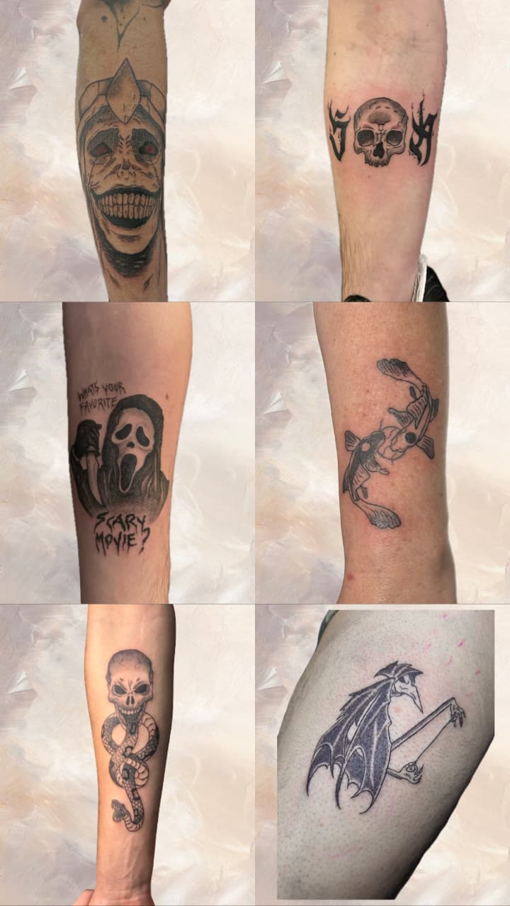 Tattoo work by Matilde F