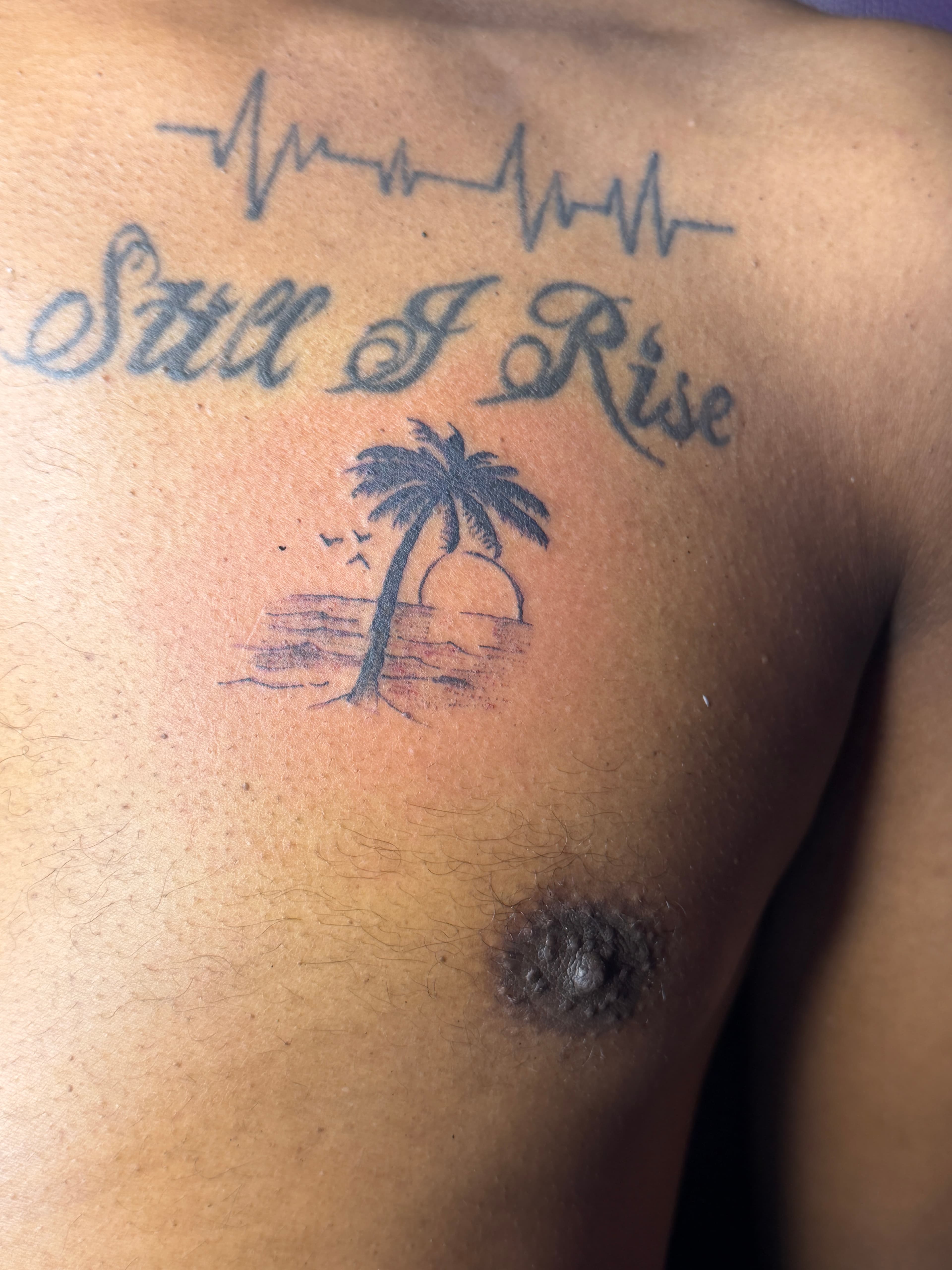 Tattoo work by Mustapha Njie