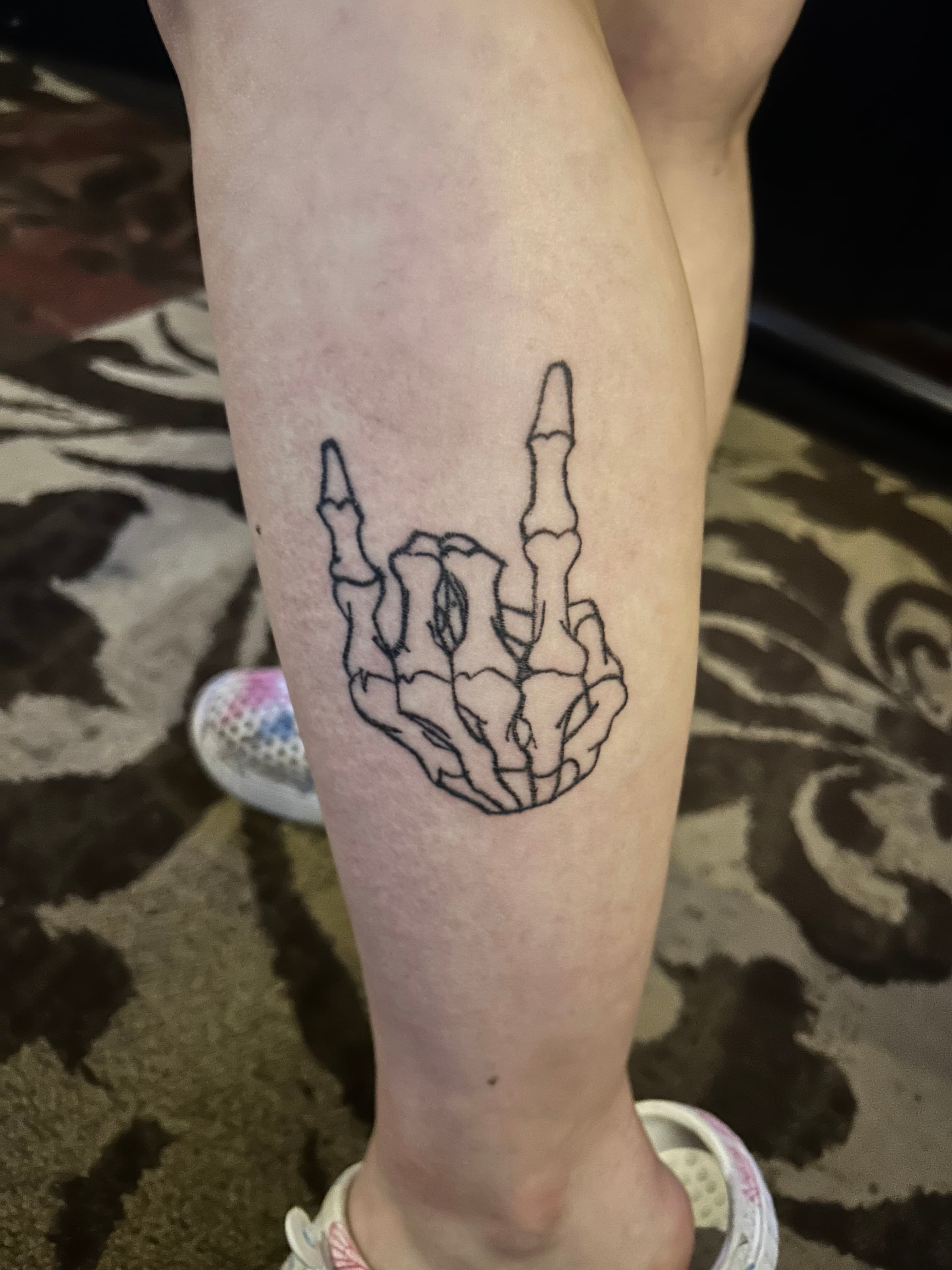 Tattoo work by Jasmine Arrington