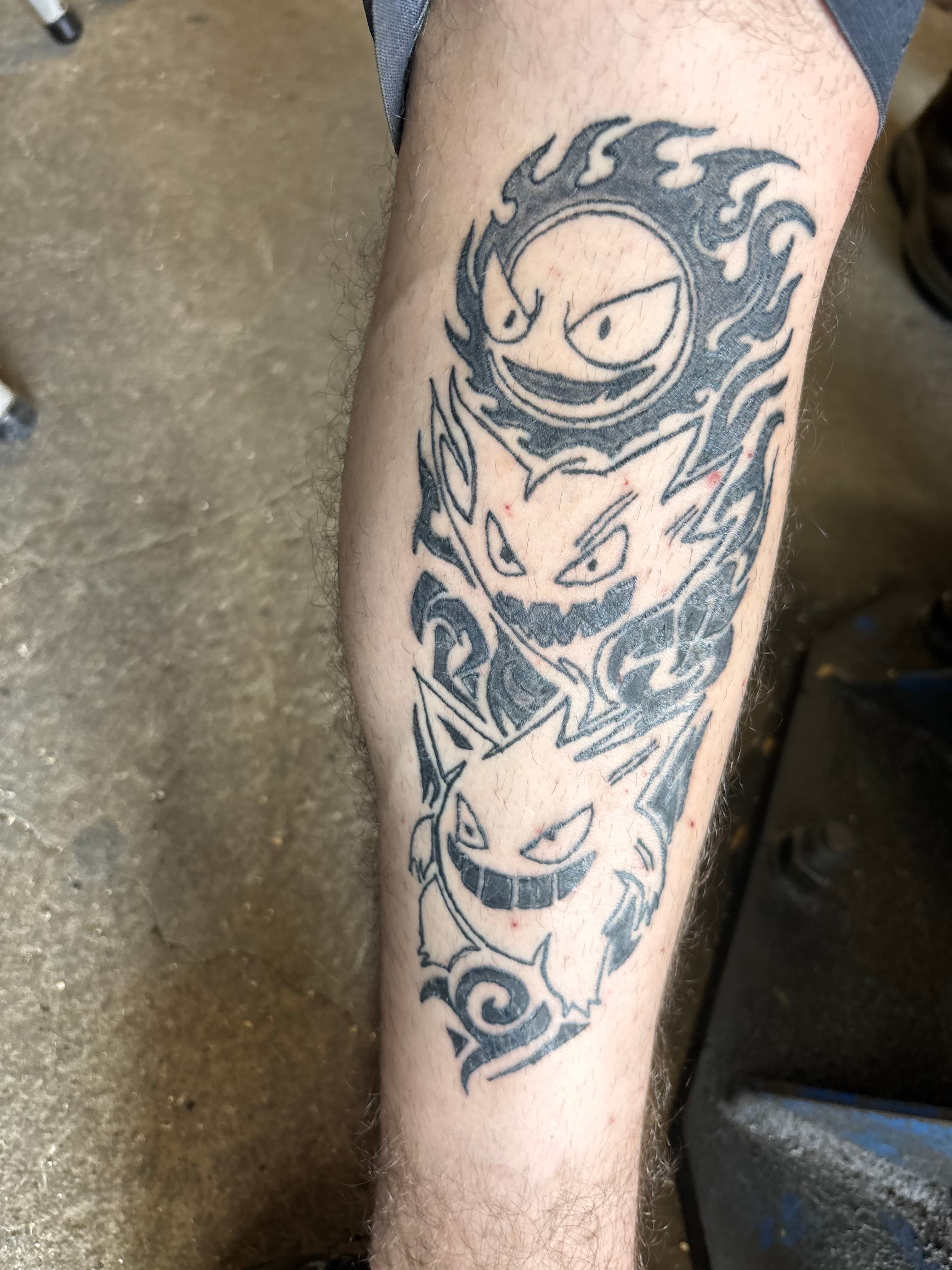 Tattoo work by Ryan McCall