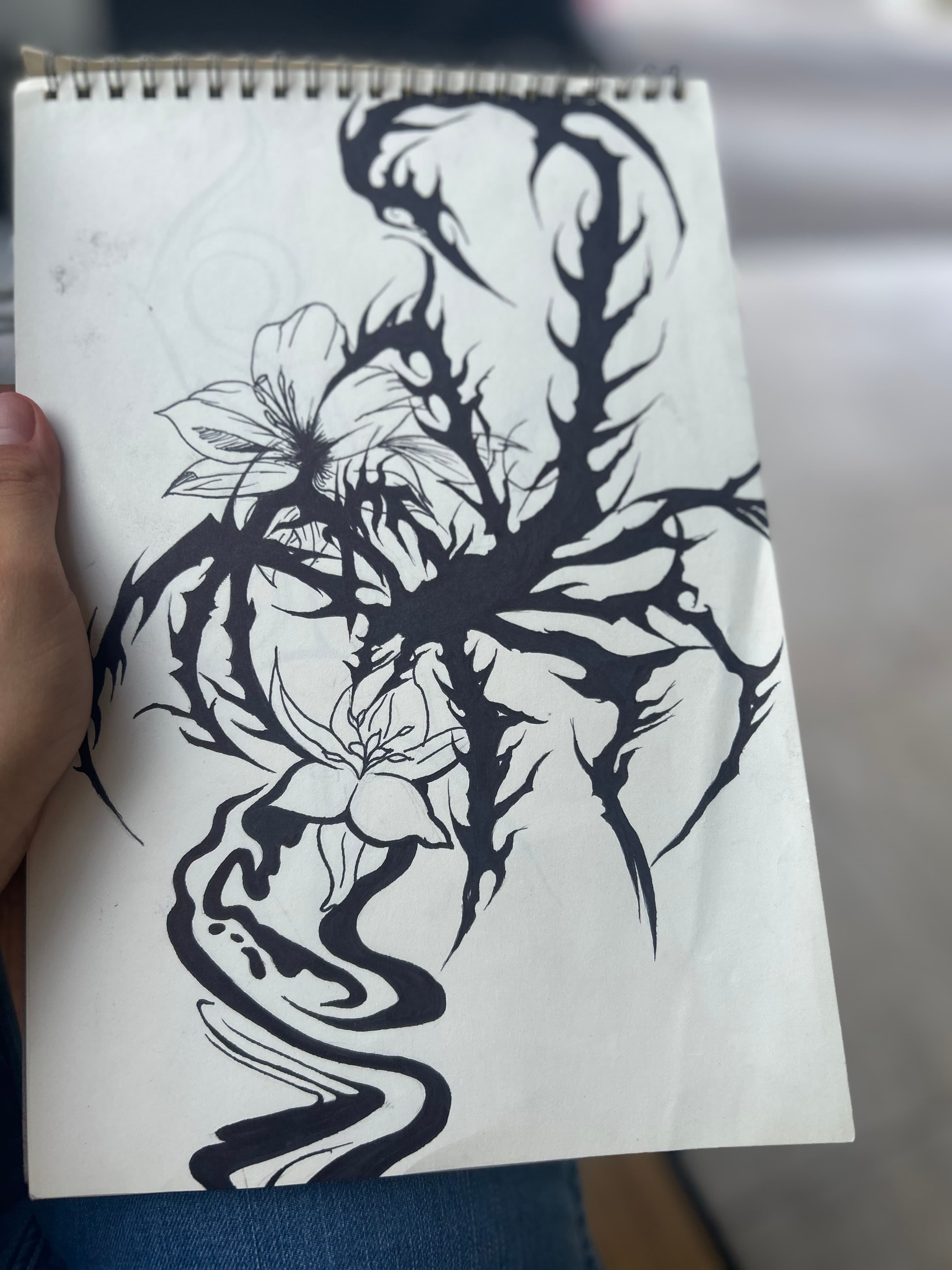 Tattoo work by Meli Castillo