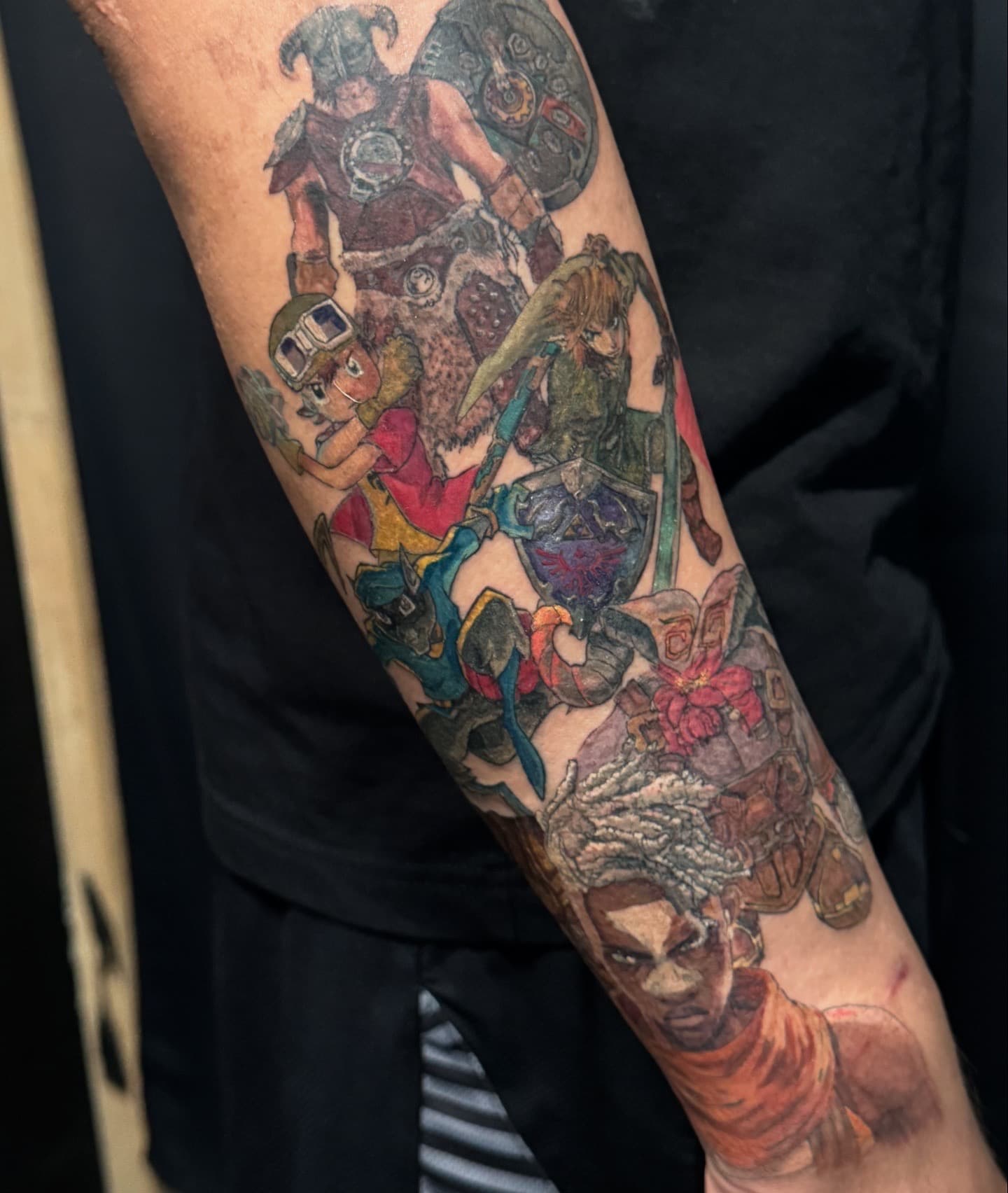 Tattoo work by Luis Hdz