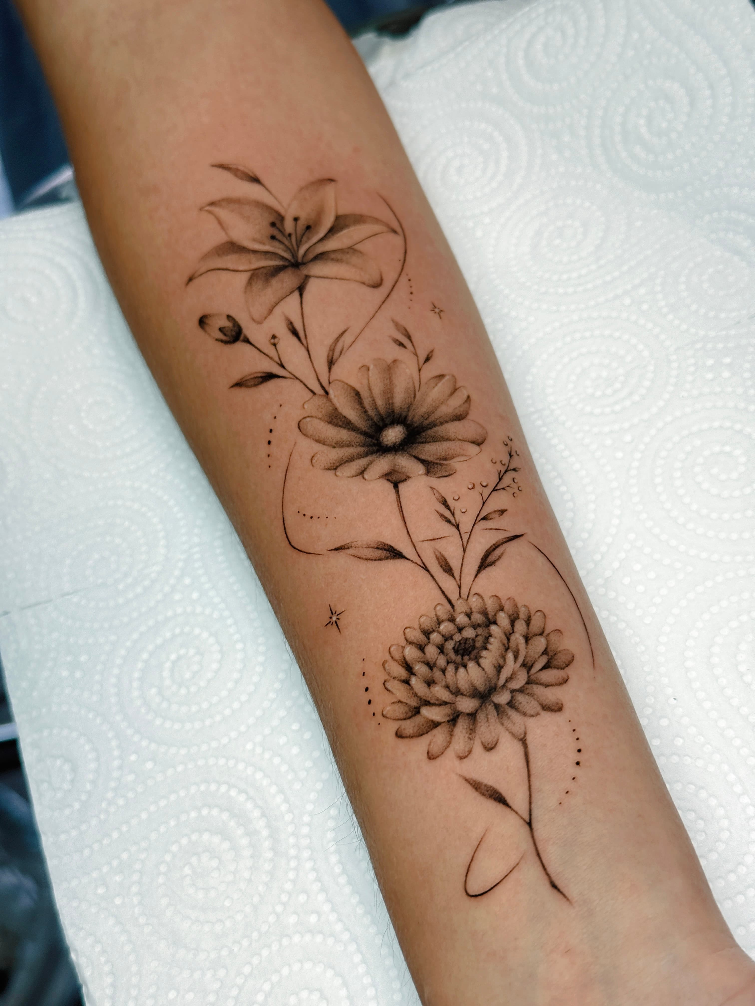 Tattoo work by Edd Infante