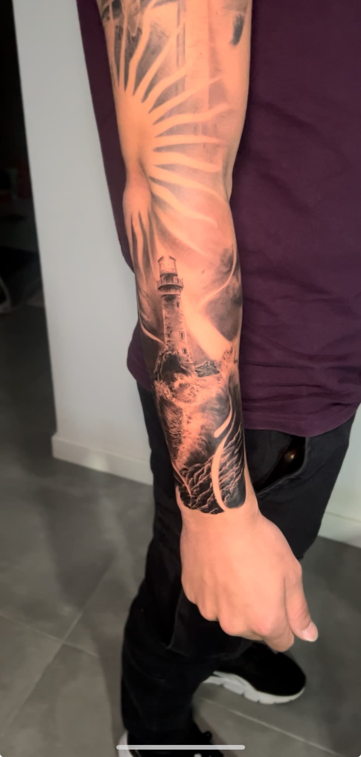 Tattoo work by Victor Rocamora