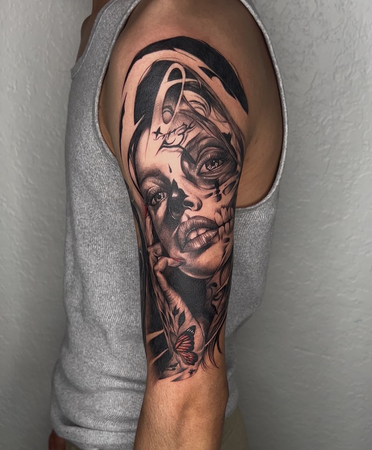 Tattoo work by Randor Romero