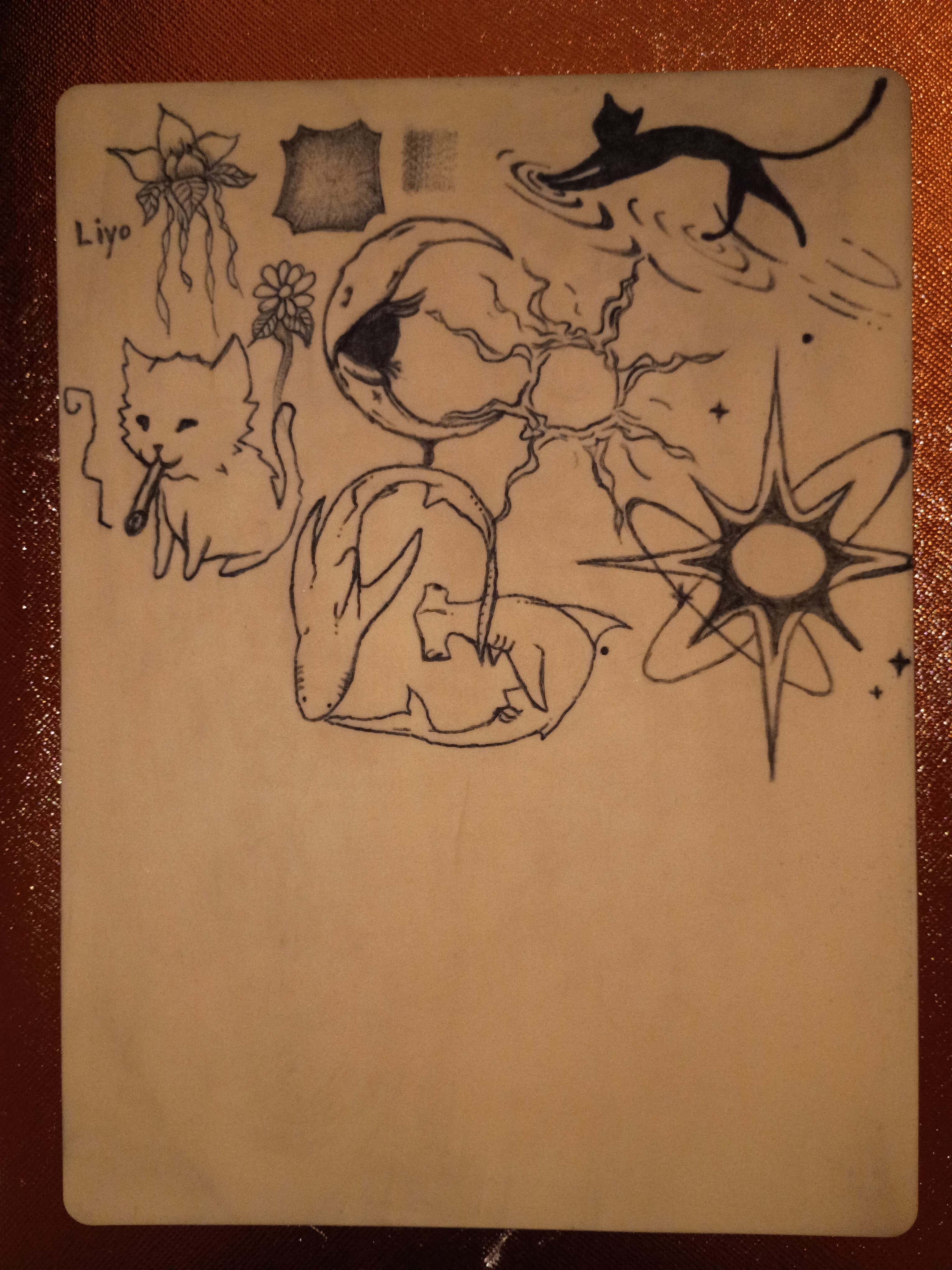 Tattoo work by Rylie C
