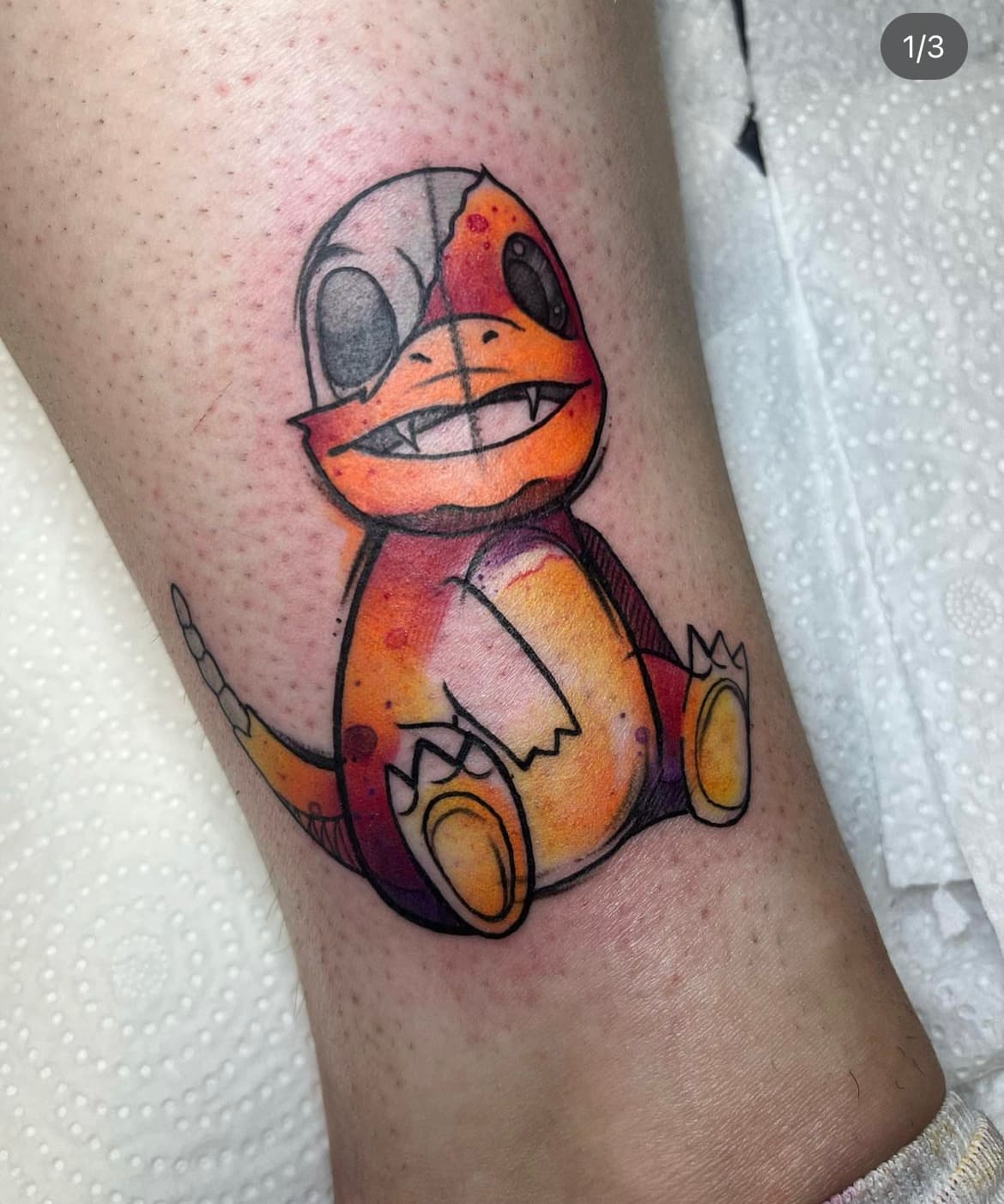 Tattoo work by Becky F
