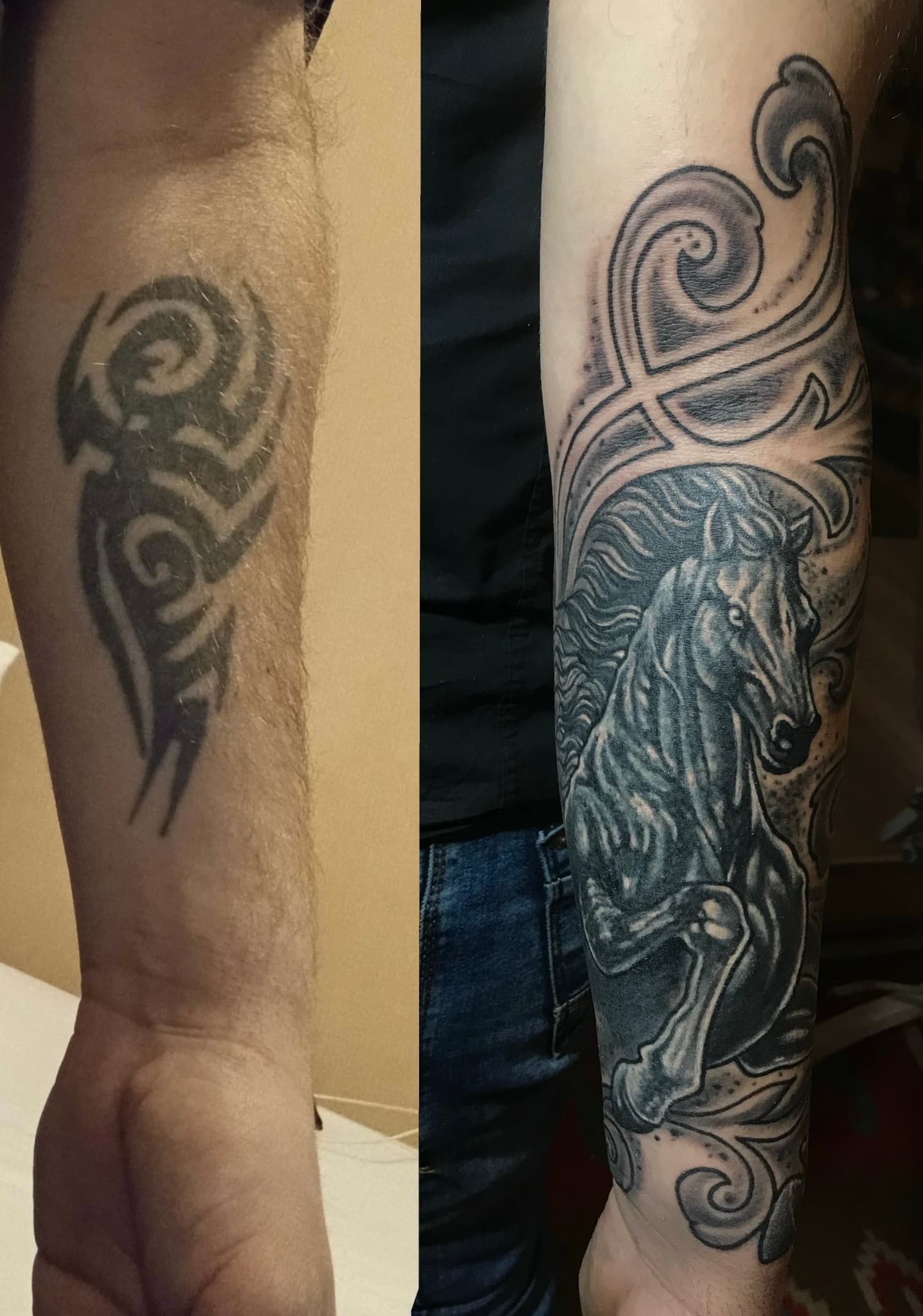 Tattoo work by Gyula Szpevák