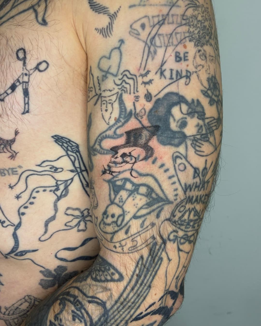Tattoo work by James Lenton