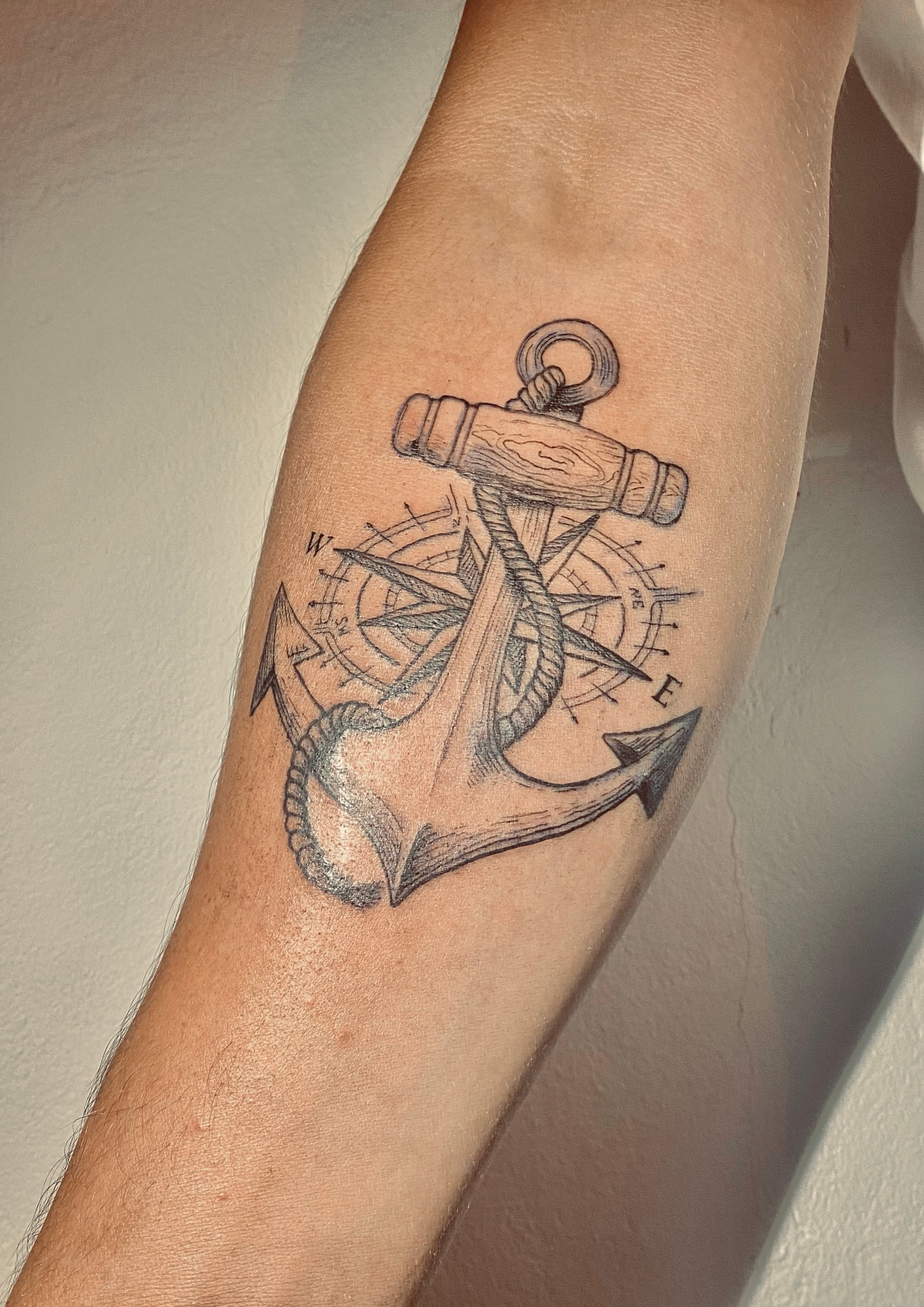 Tattoo work by Anastasia Kapna