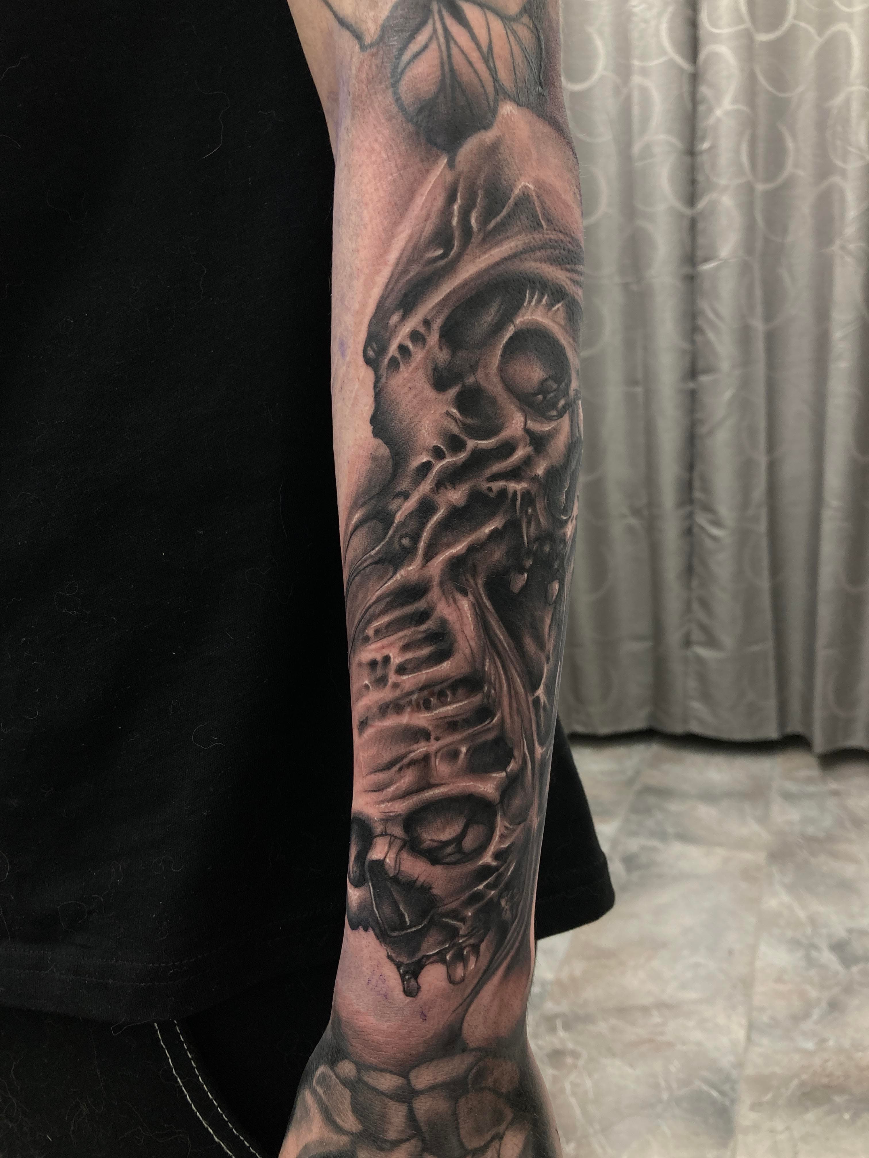 Tattoo work by Valentin Emanuilidis