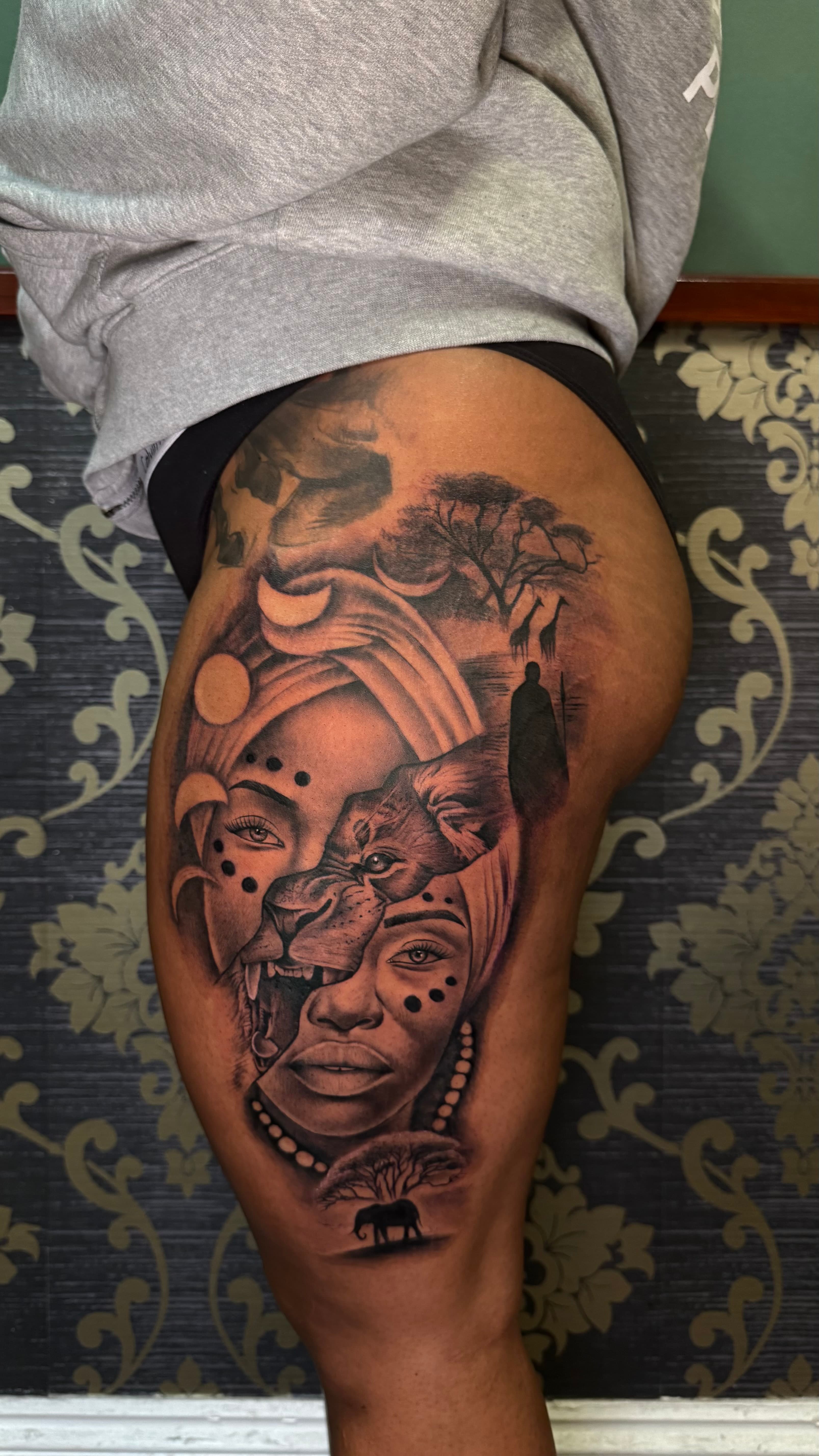 Tattoo work by Hiren G