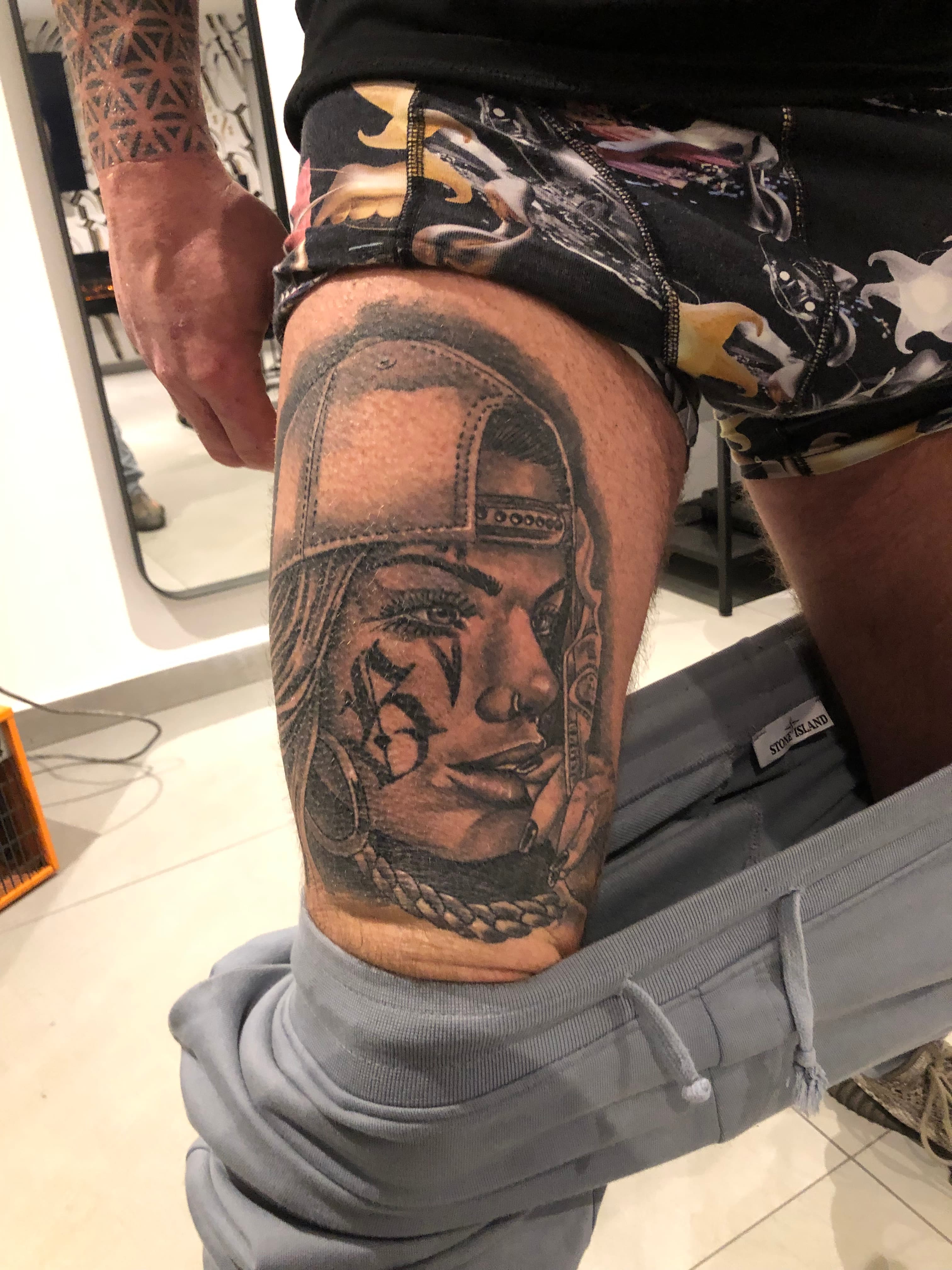 Tattoo work by Stay Chees