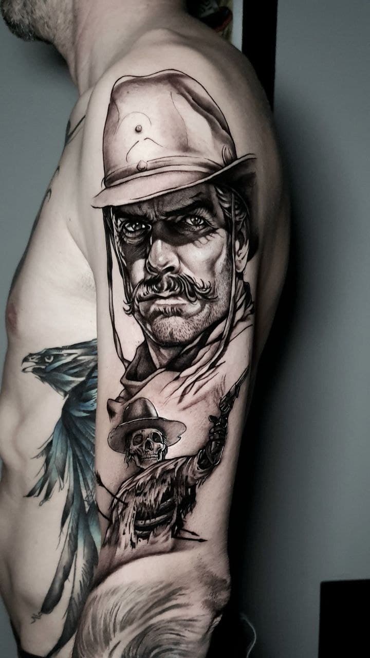 Tattoo work by Diego Harvey R