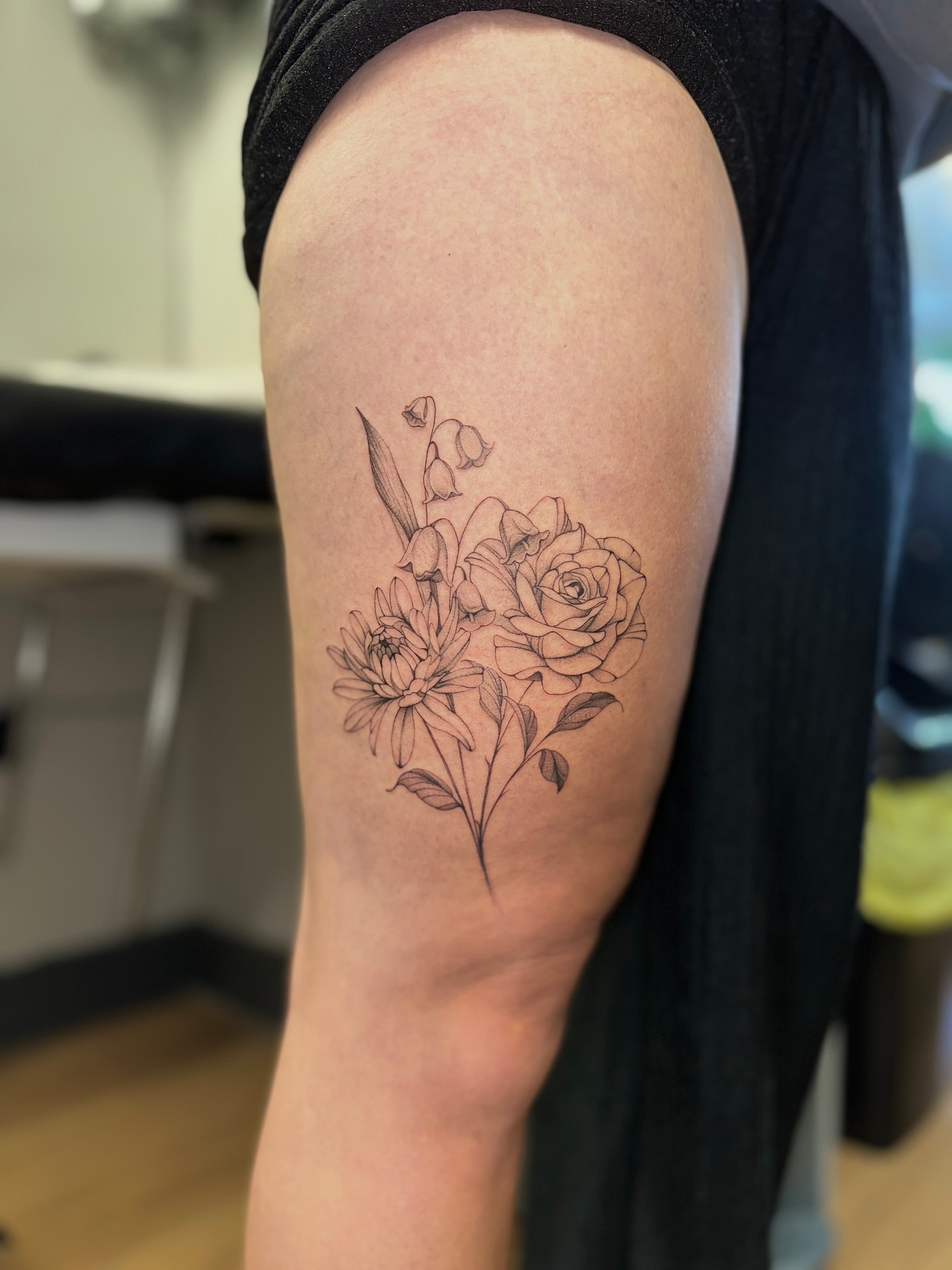 Tattoo work by Begüm Atış