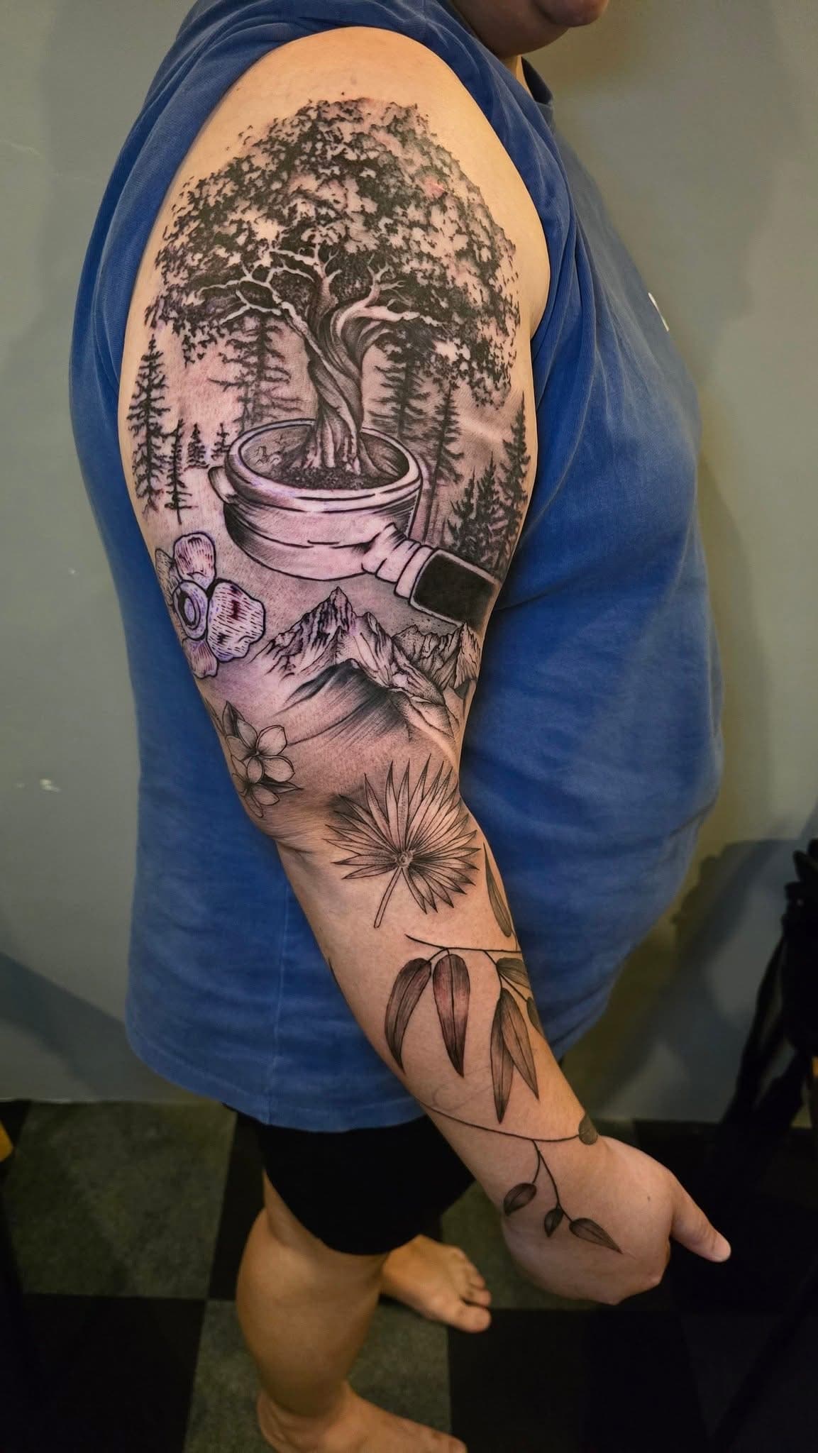 Tattoo work by Elijah John Lingat
