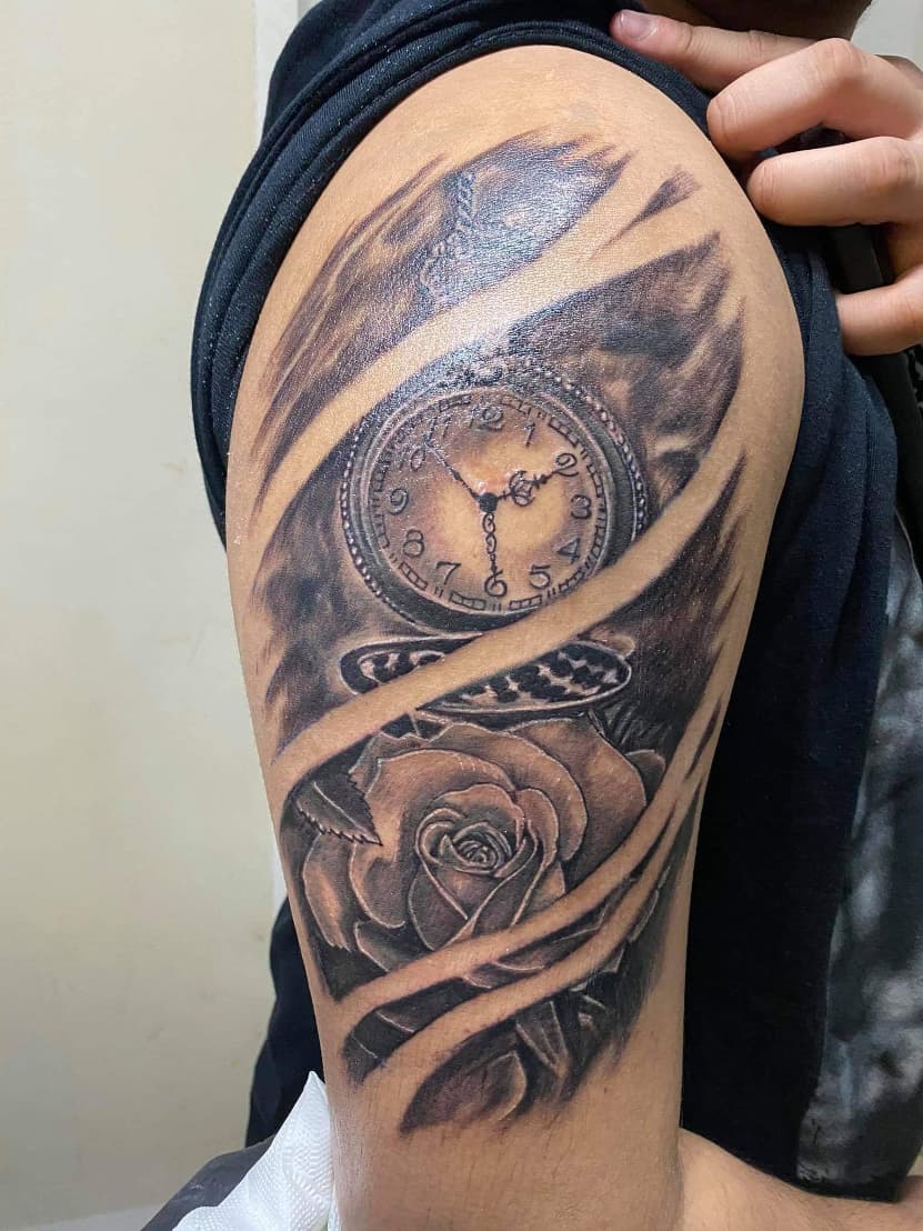 Tattoo work by Arjay M