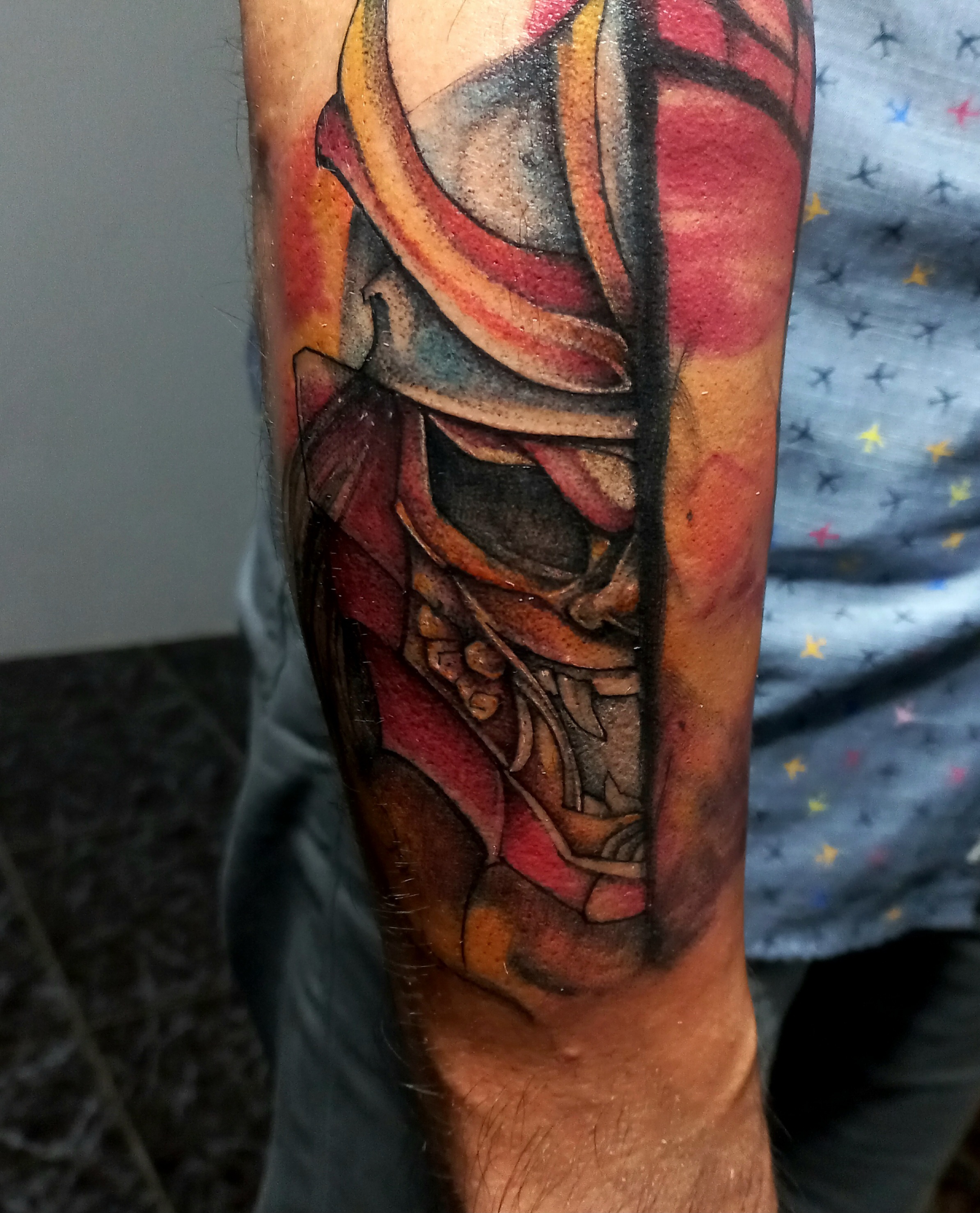 Tattoo work by Roberto Mosquera