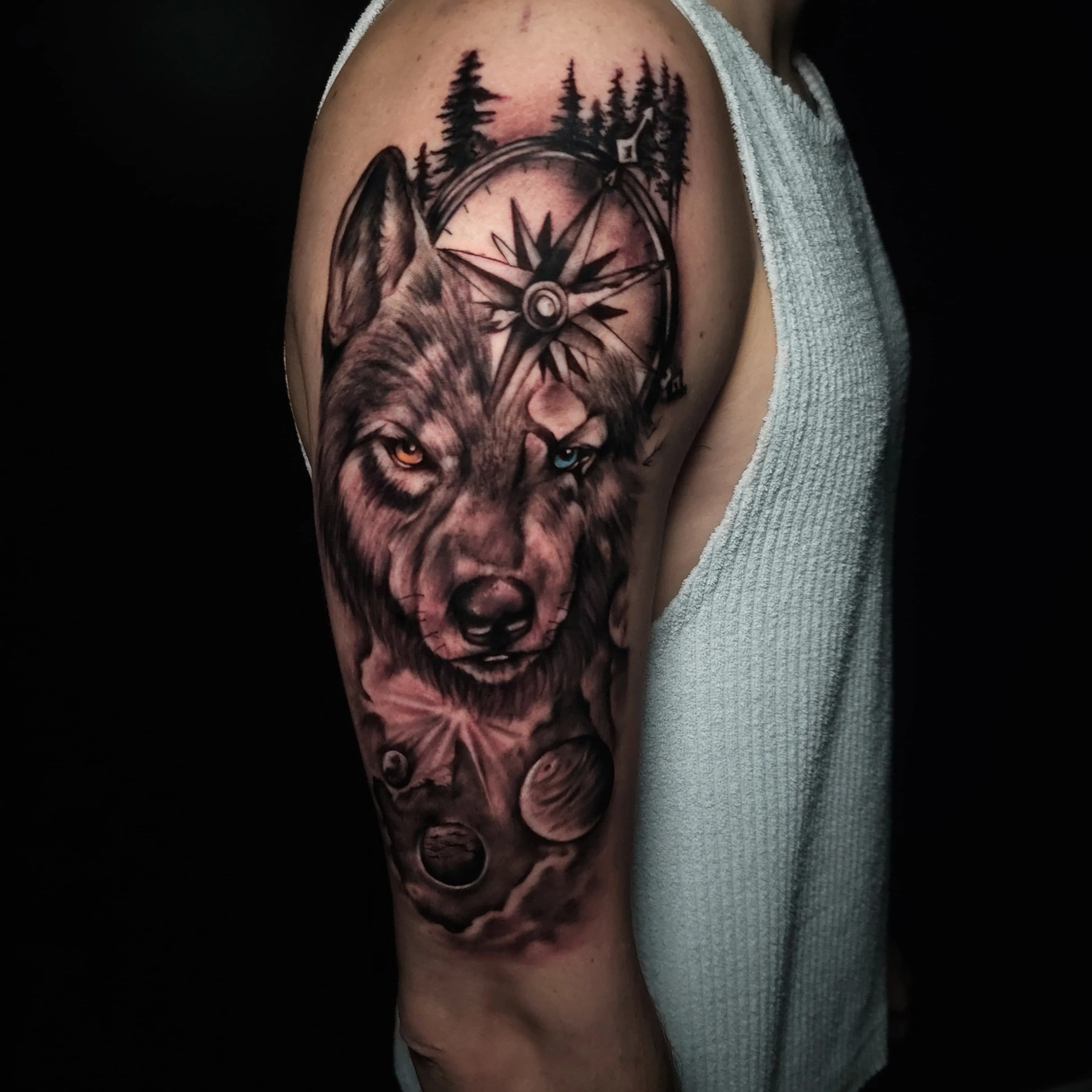 Tattoo work by Loris Caprarelli