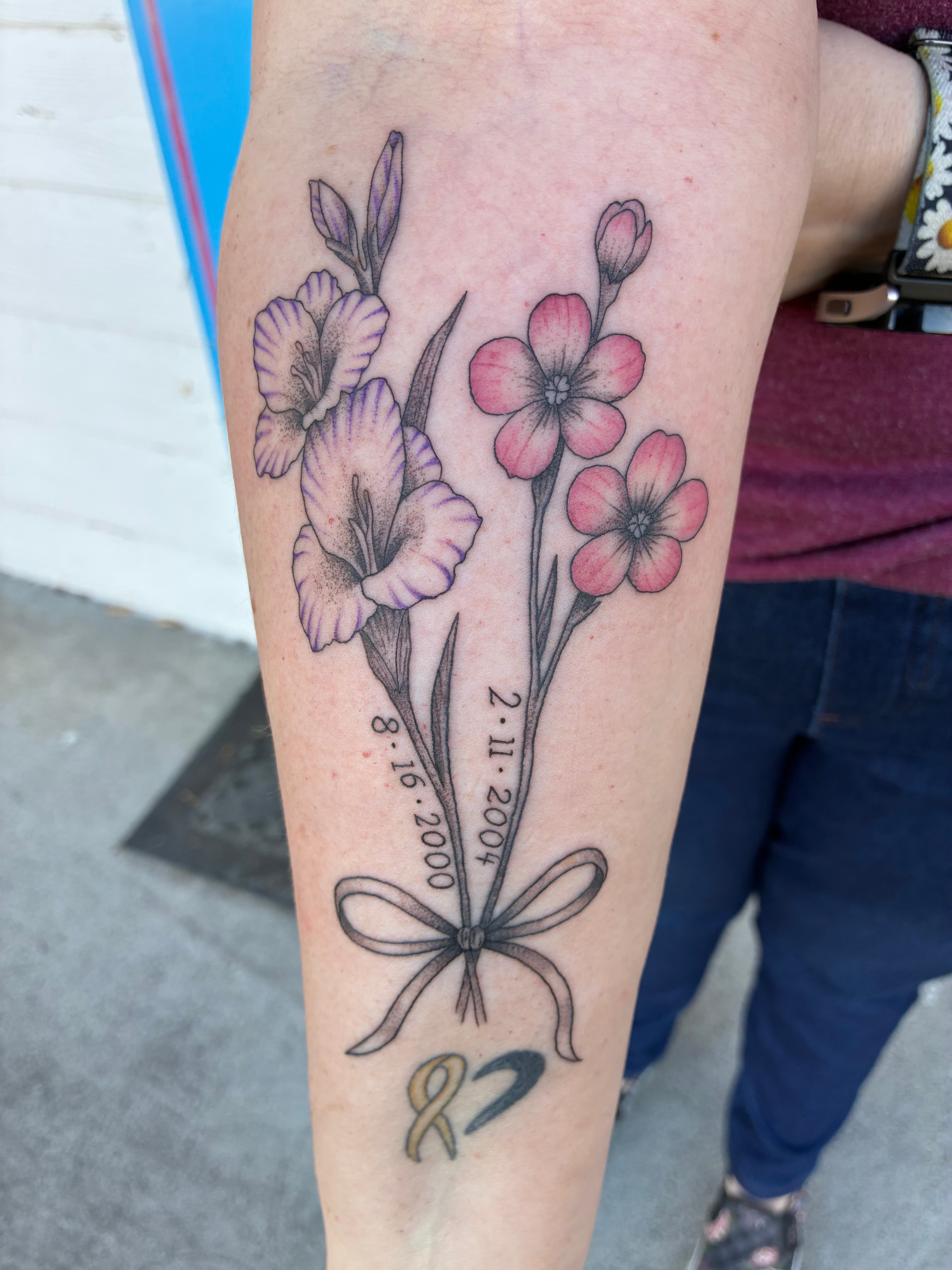Tattoo work by Abby Caudle