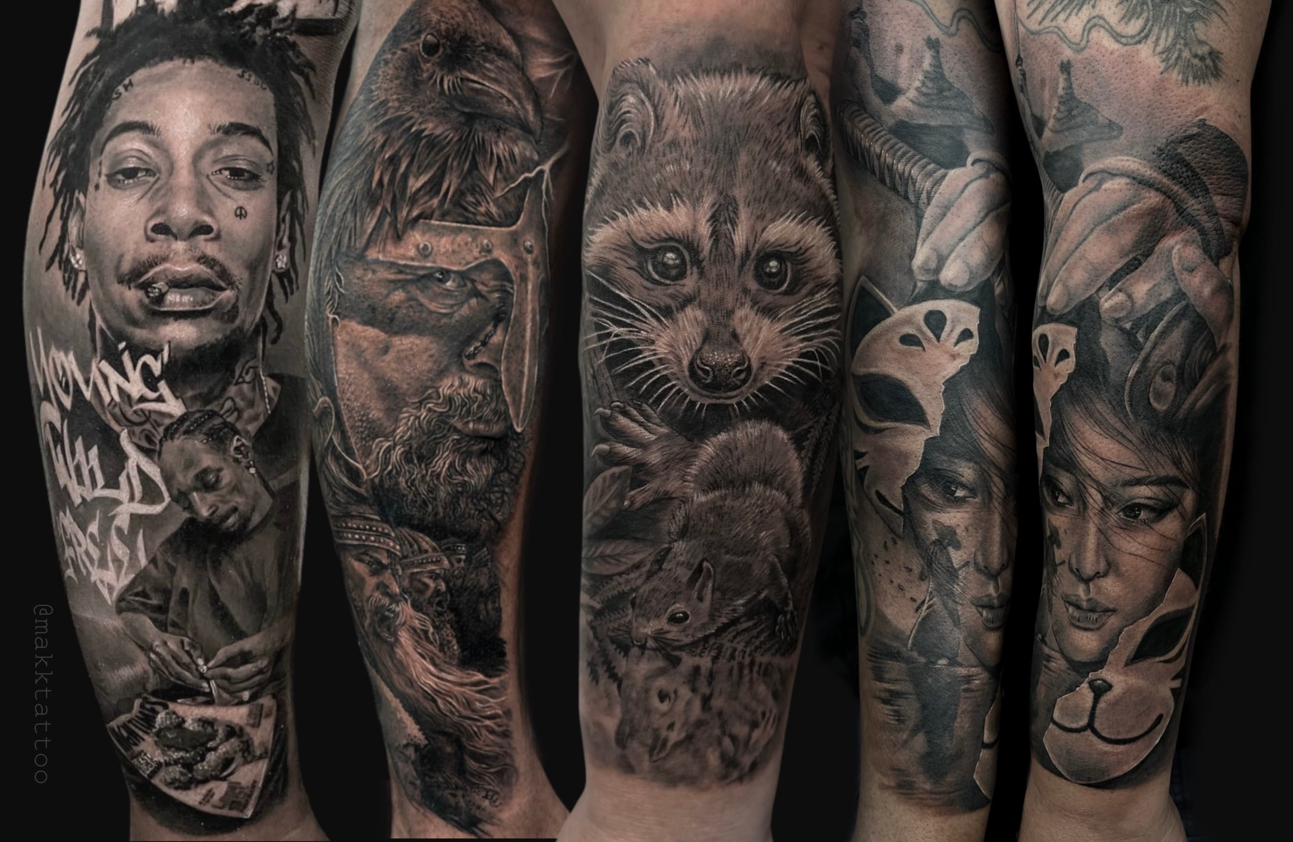 Tattoo work by Makk Tattoo