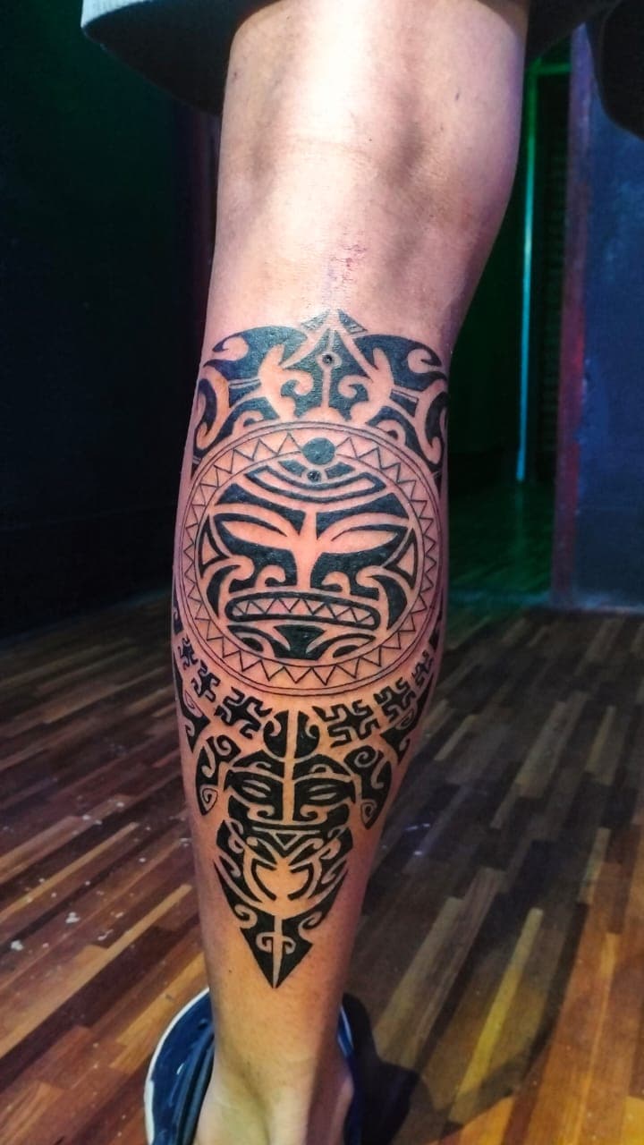 Tattoo work by Saggy Enlightens