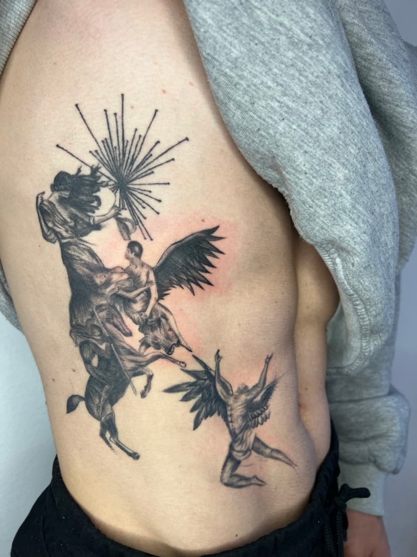 Tattoo work by Alf T