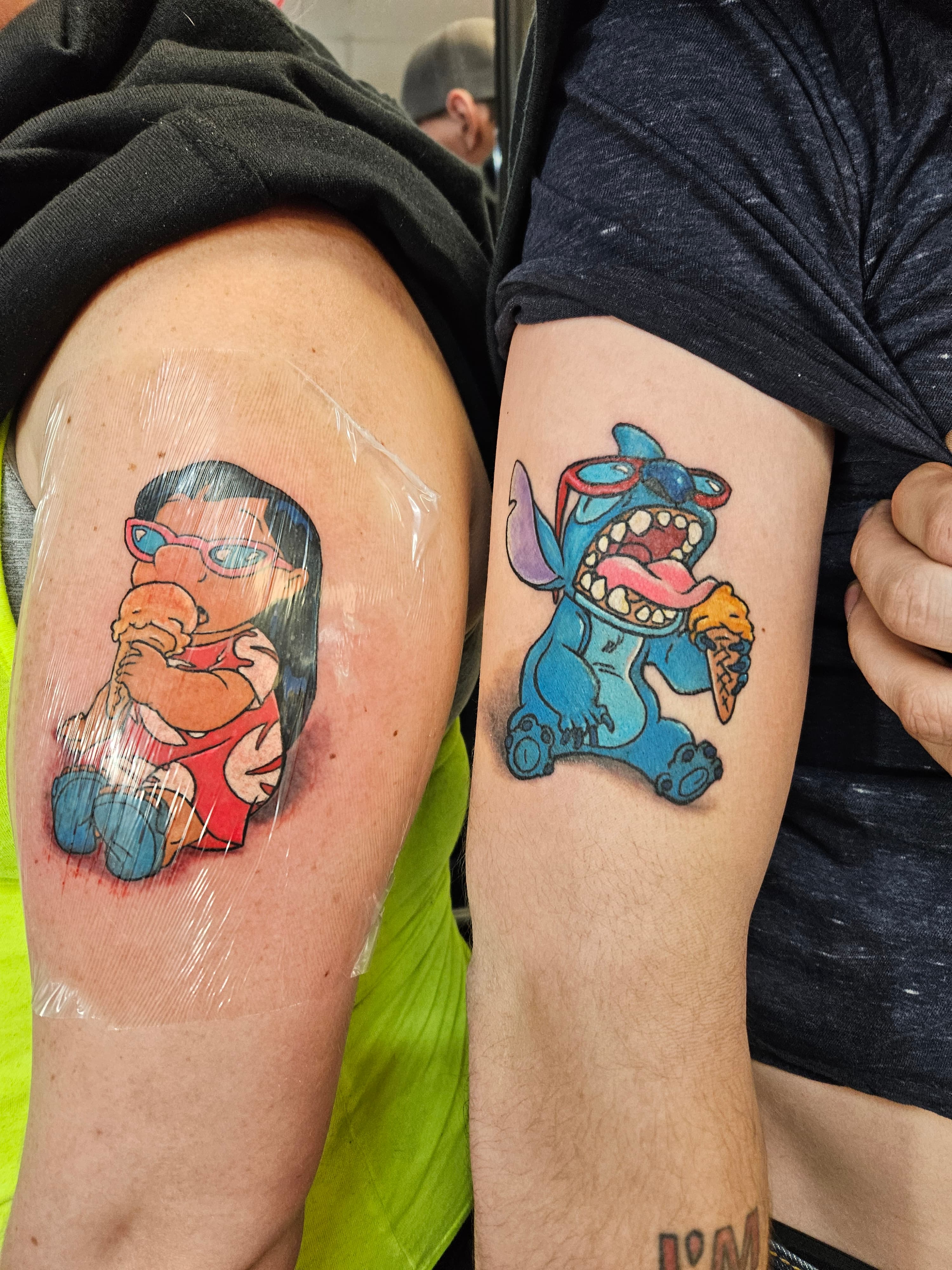 Tattoo work by James Dicksey
